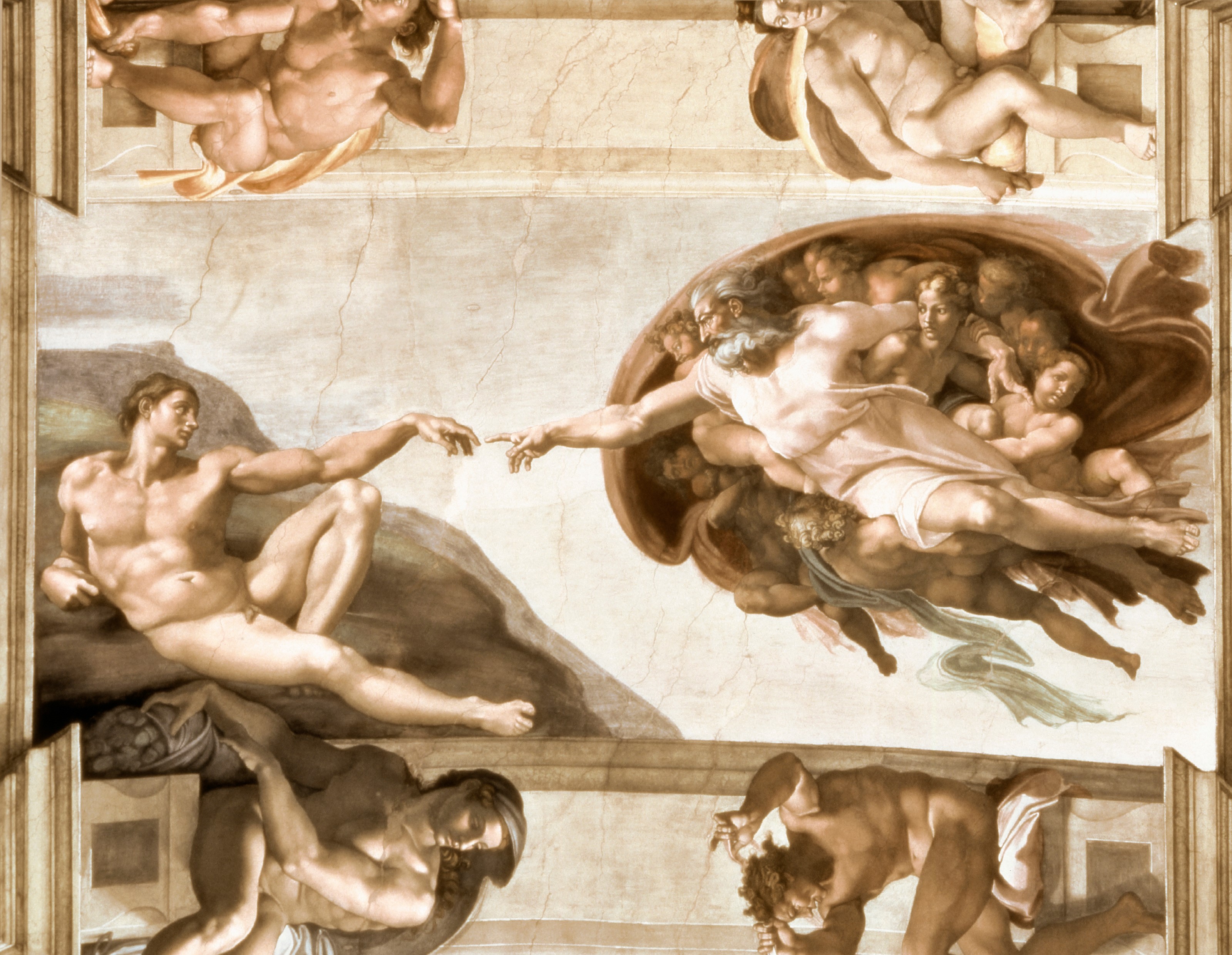 Sistine Chapel Ceiling, Creation Of