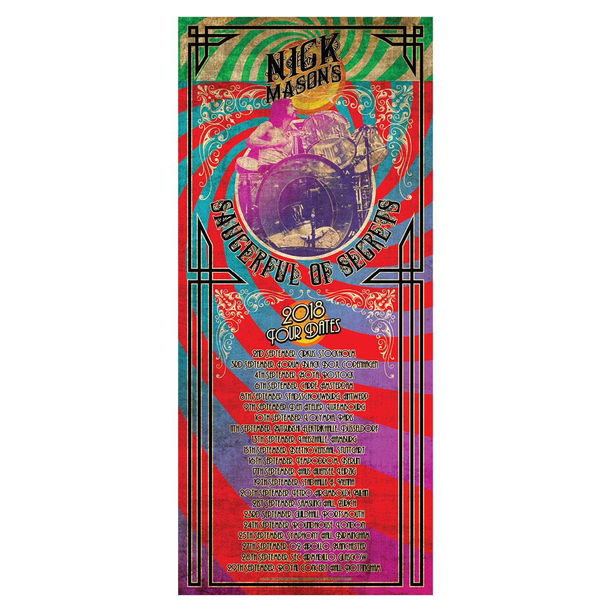 Tour Signed Poster