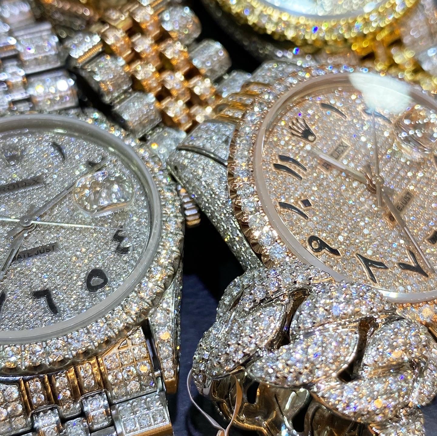 Rolex Fully Bust Down Watches