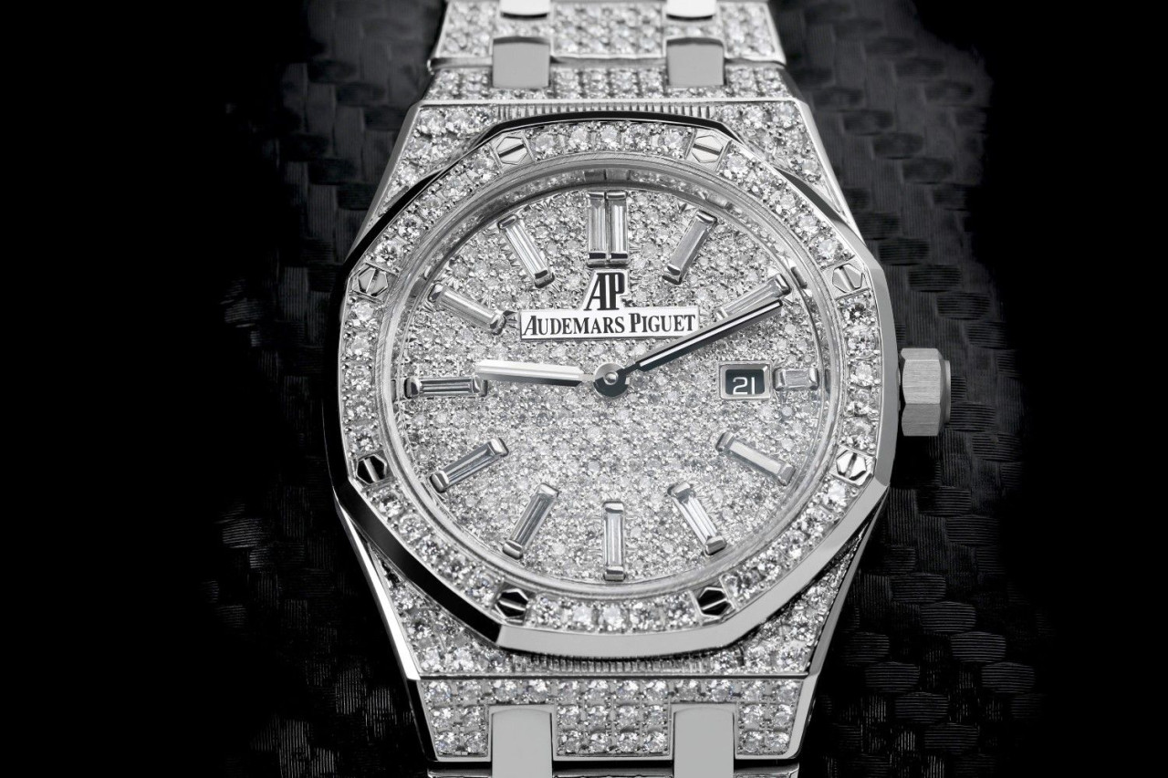 Audemars Piguet Royal Oak Lady Iced Out 67650ST.OO.1261ST.01