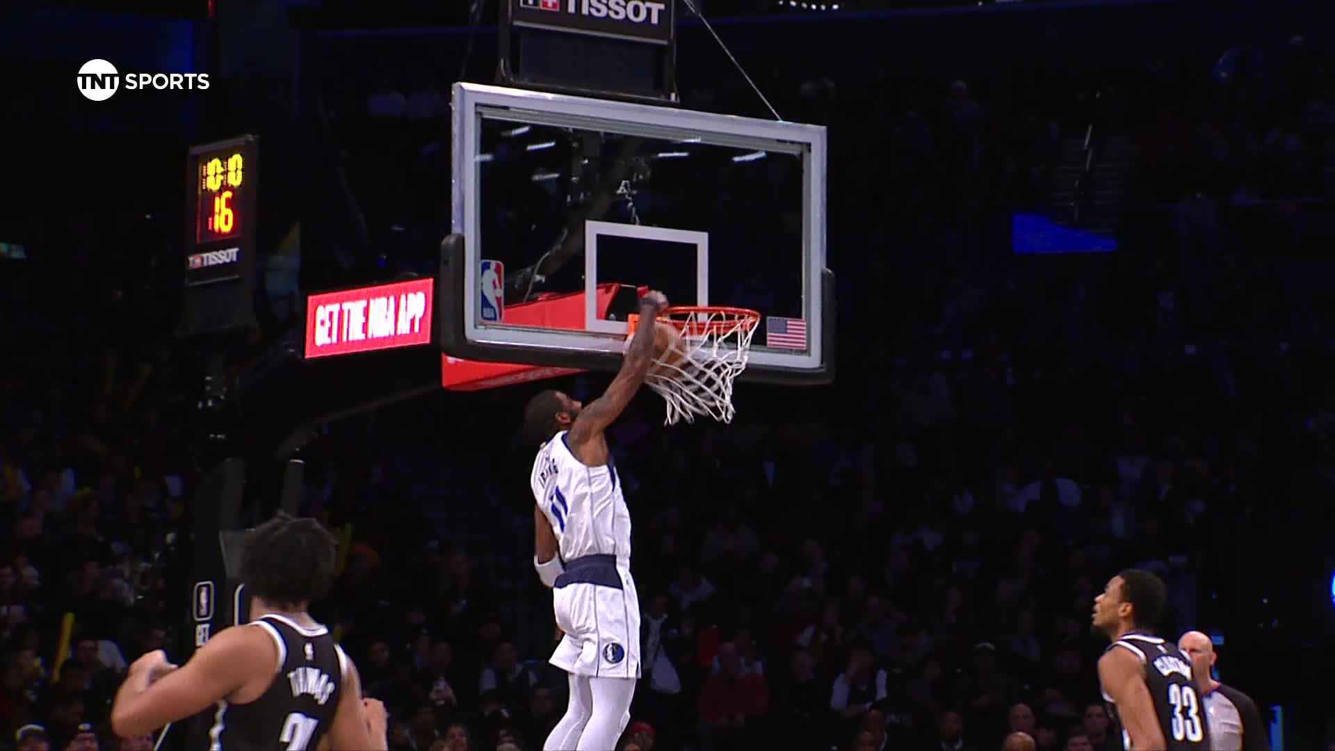 Kyrie Irving rises to finish the alley