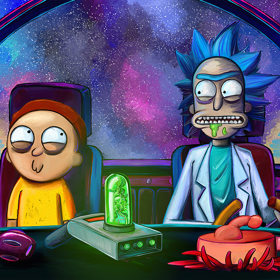 Download Morty Smith Rick Sanchez TV