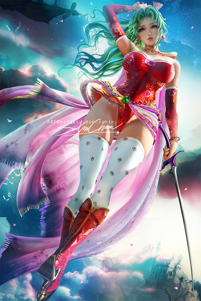 Terra Branford Poster · Sakimichan