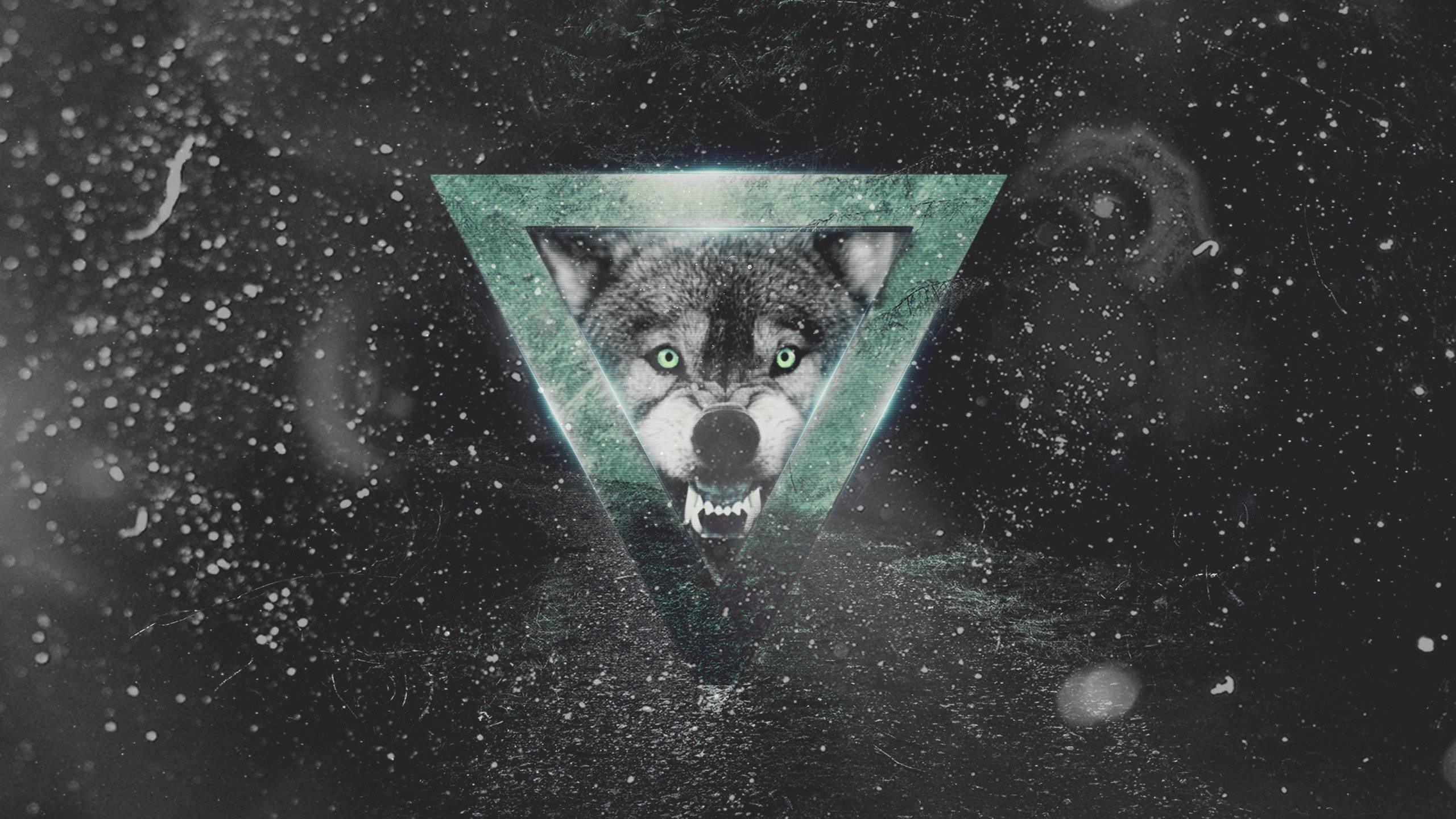 Free Cool Galaxy Wolf HD Wallpaper