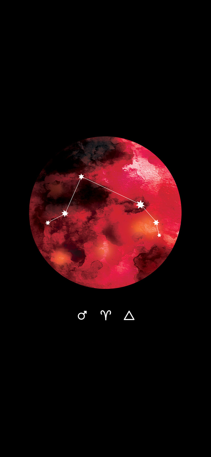 Aries Full Moon Wallpaper