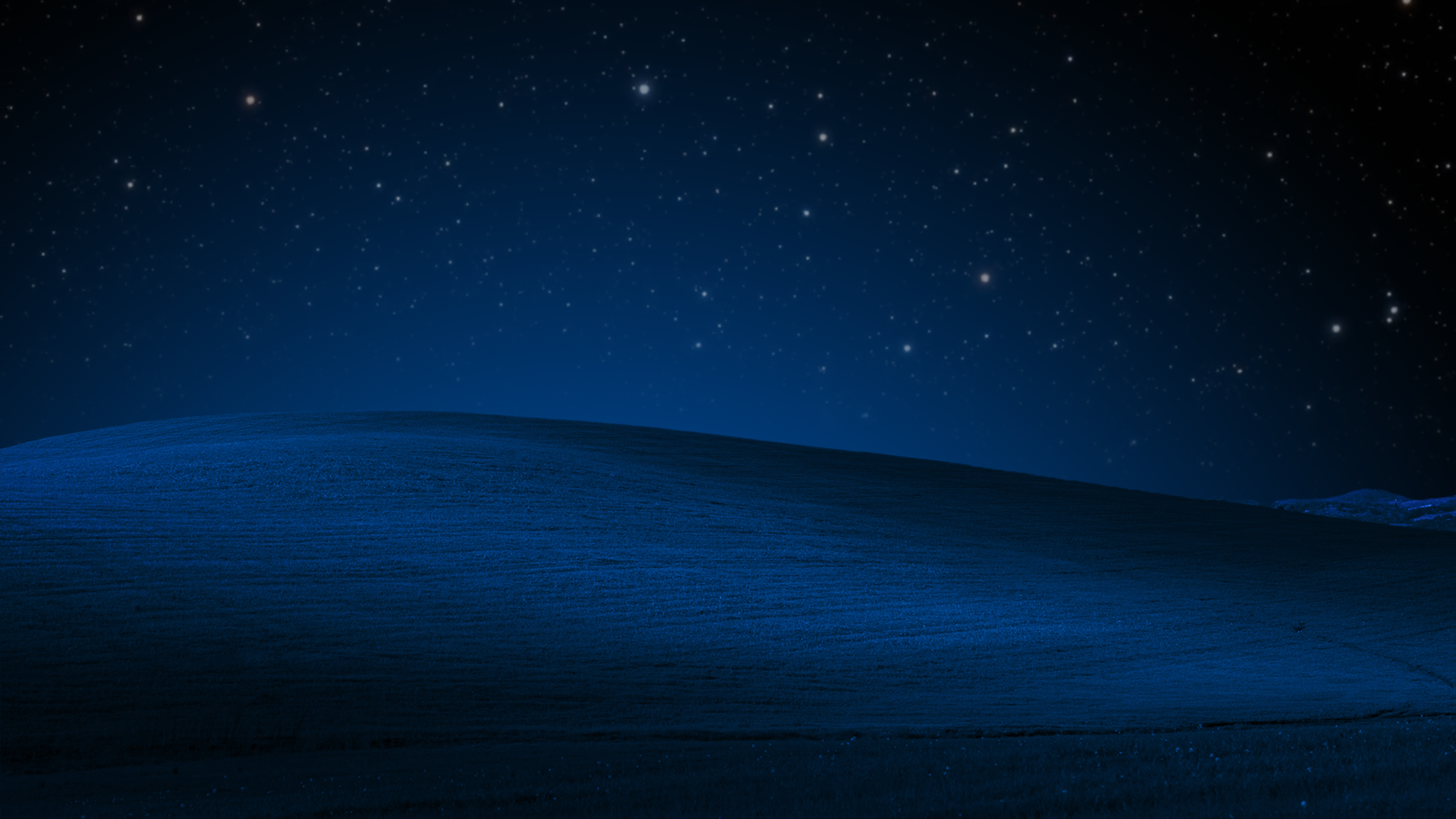 Bliss at Night Windows XP Wallpaper