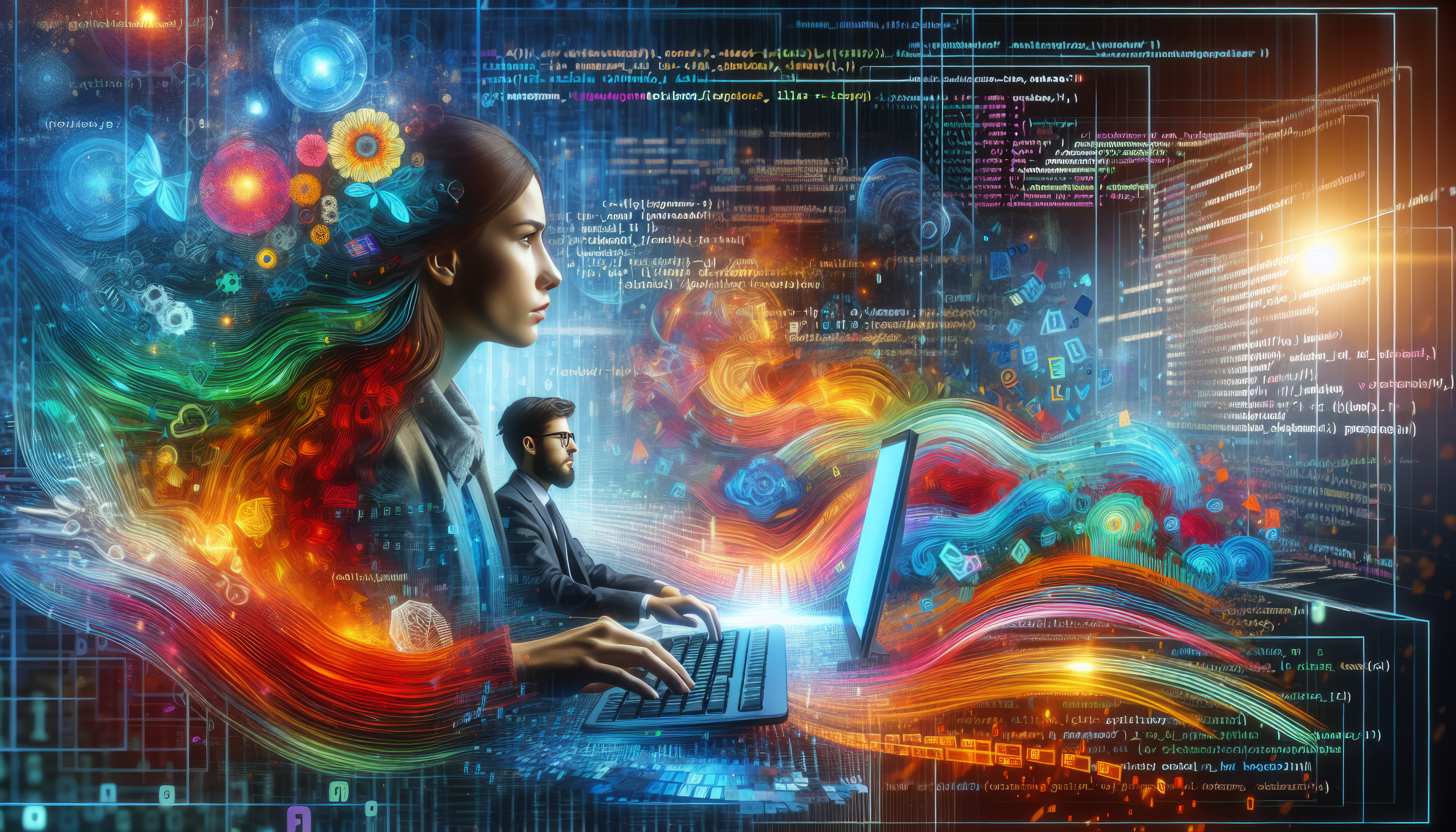 Creative Programmer Digital Artwork HD