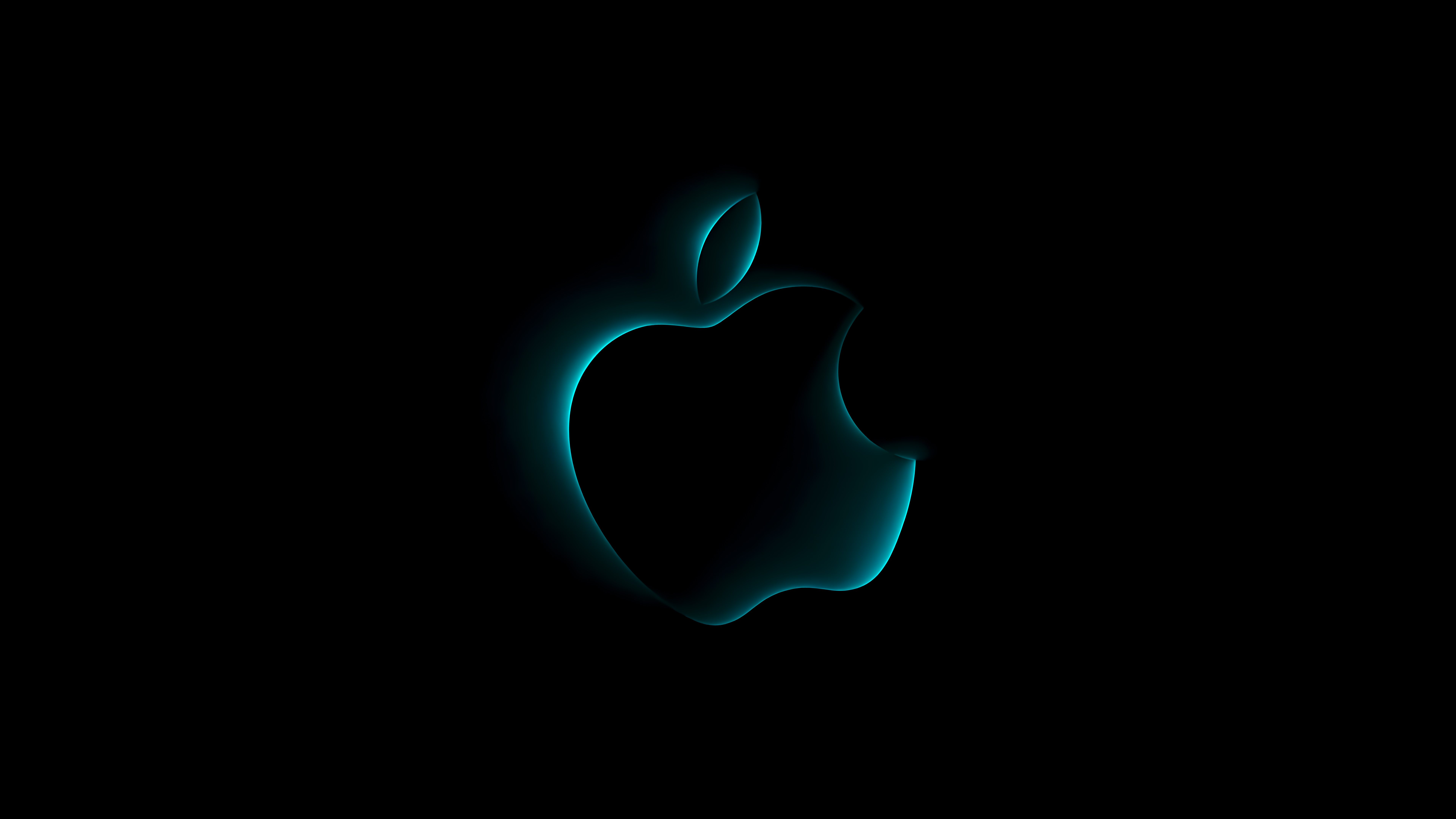 Glowing Apple Art 8k Wallpaper, HD
