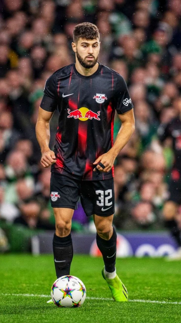 Gorgeous Soccer Player on the Field