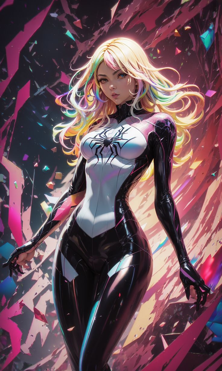 Gwen Stacy. Marvel superheroes art