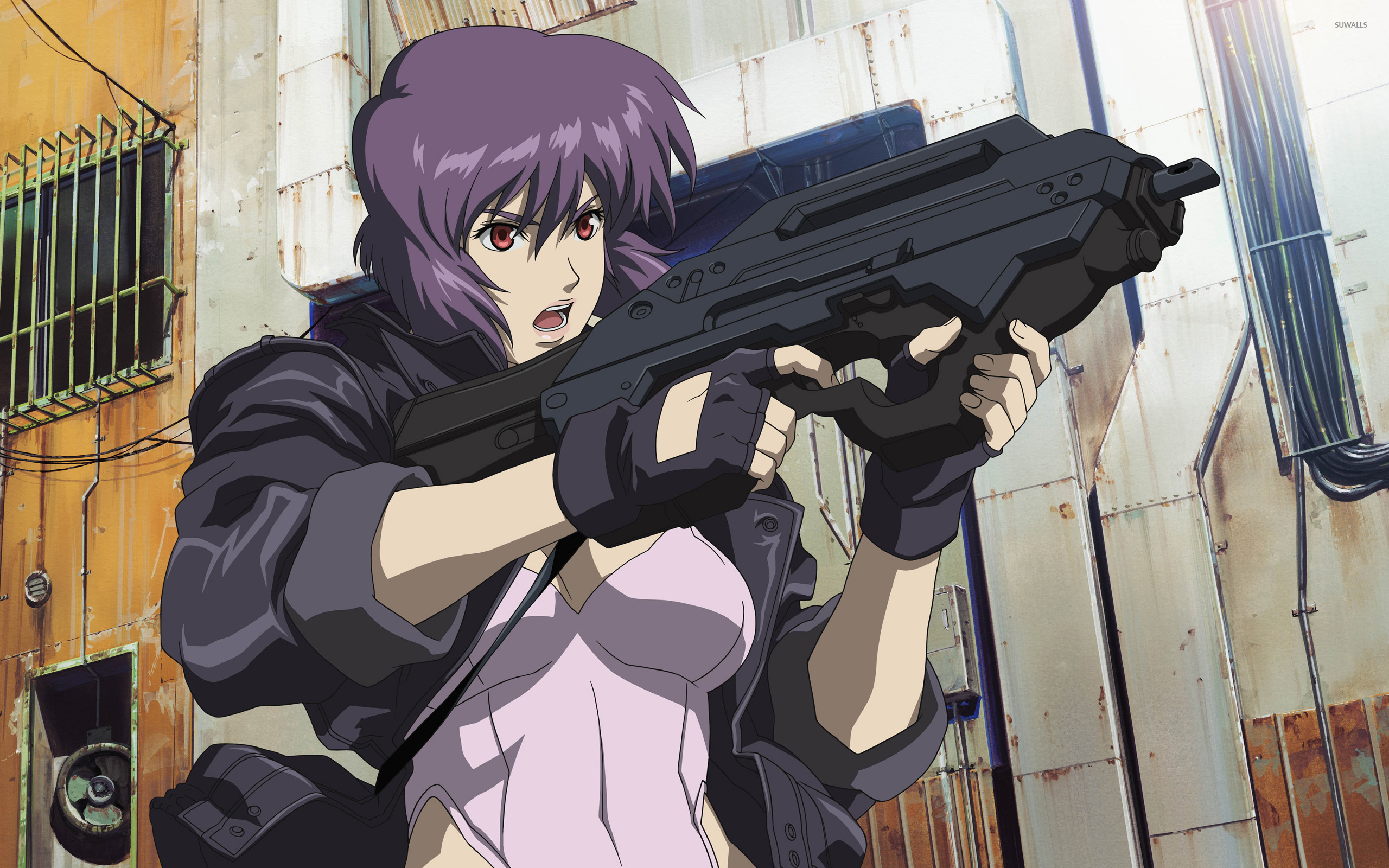 Motoko Kusanagi in the Shell