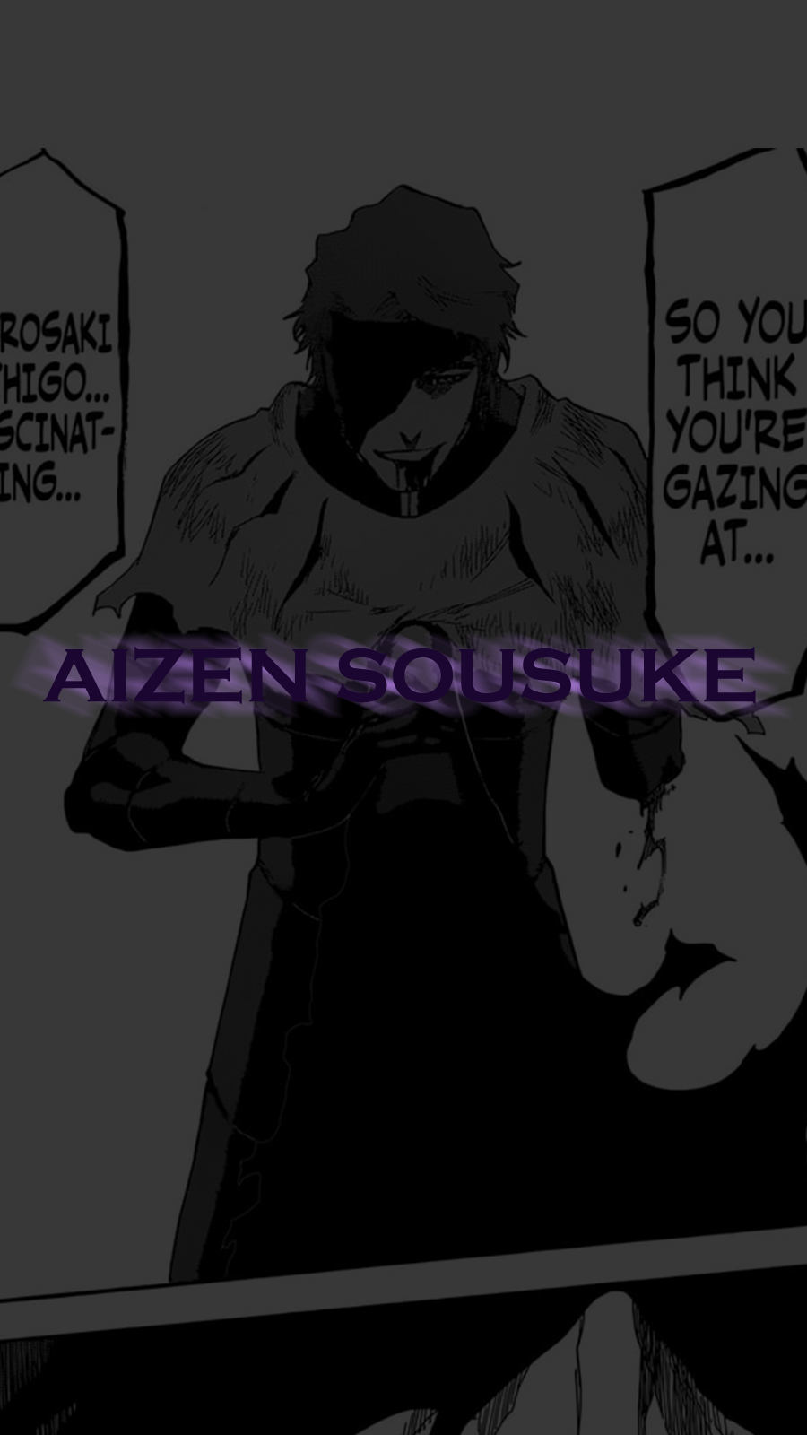 Aizen Sosuke wallpaper for phone. 9x16