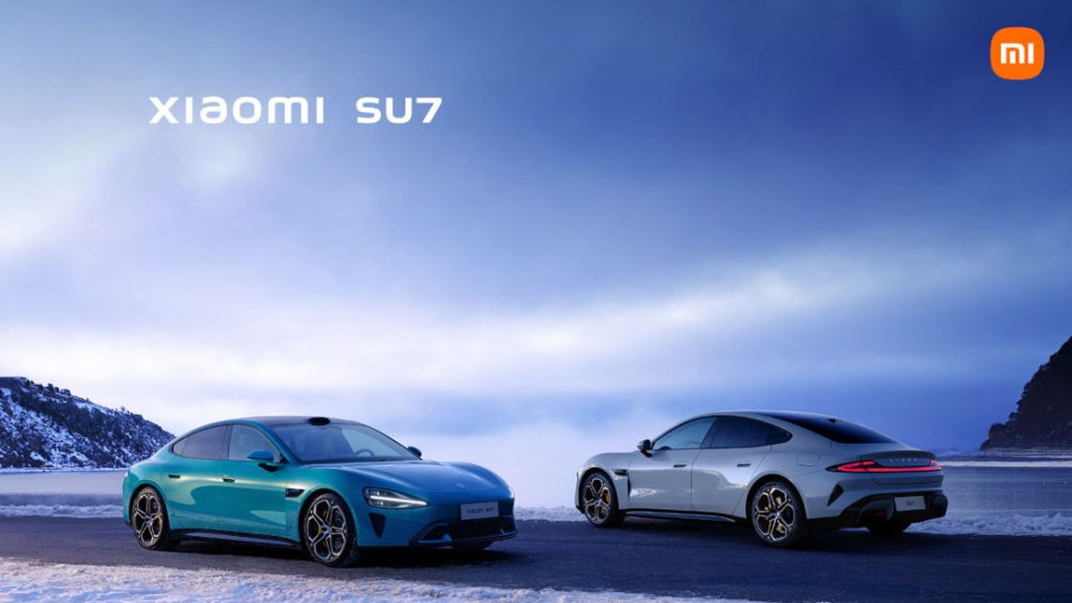 Xiaomi SU7 electric car launched