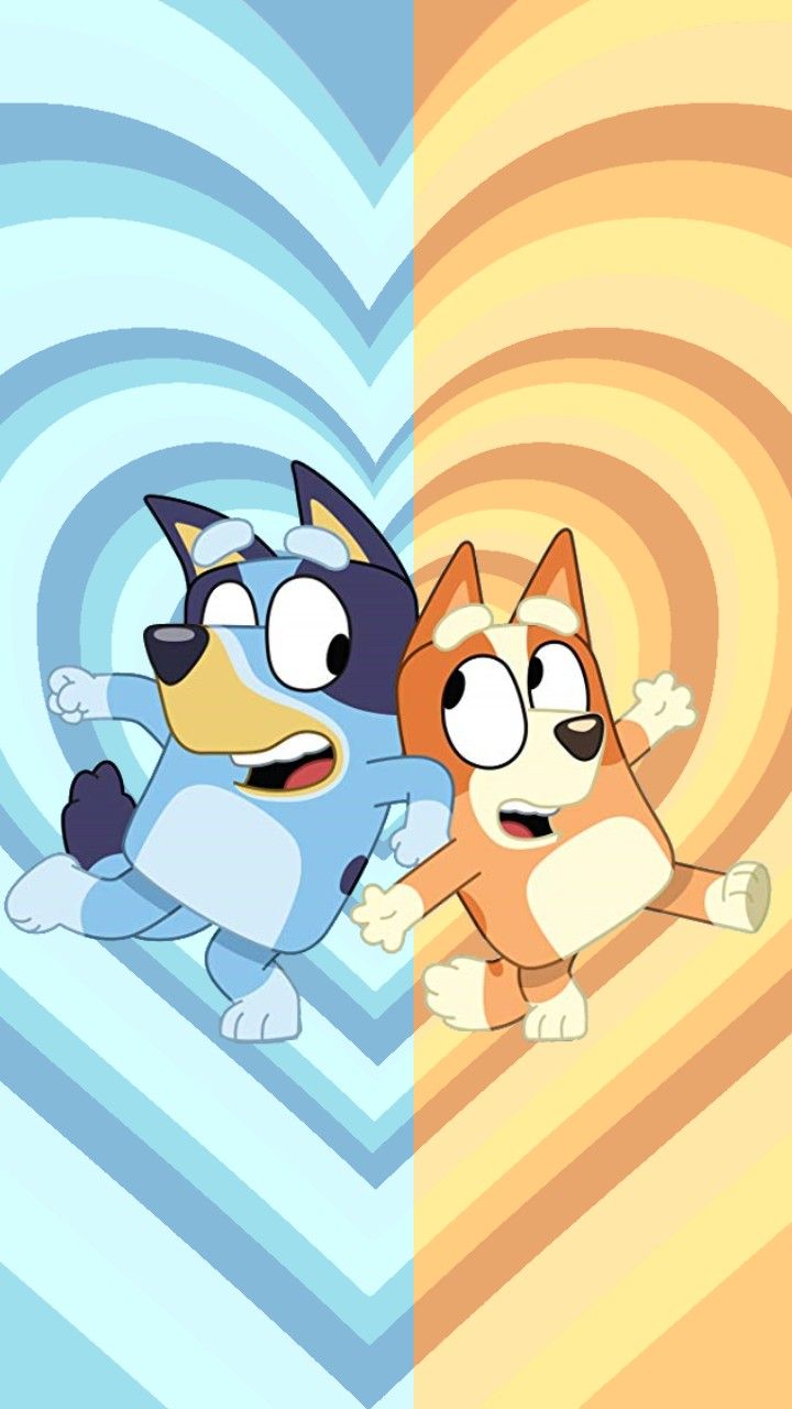 Bluey and Bingo wallpaper