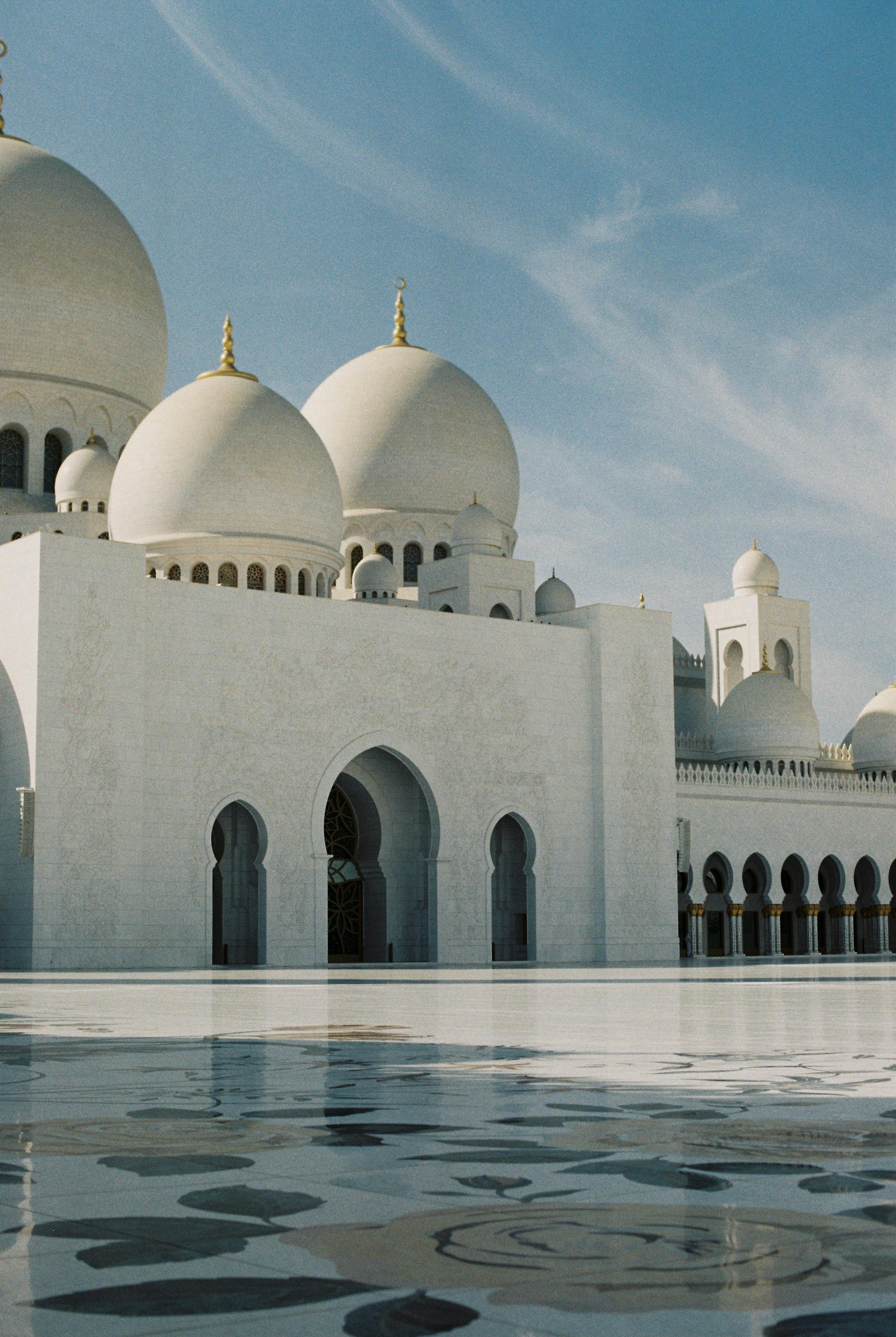 Domes of Sheikh Zayed Grand Mosque