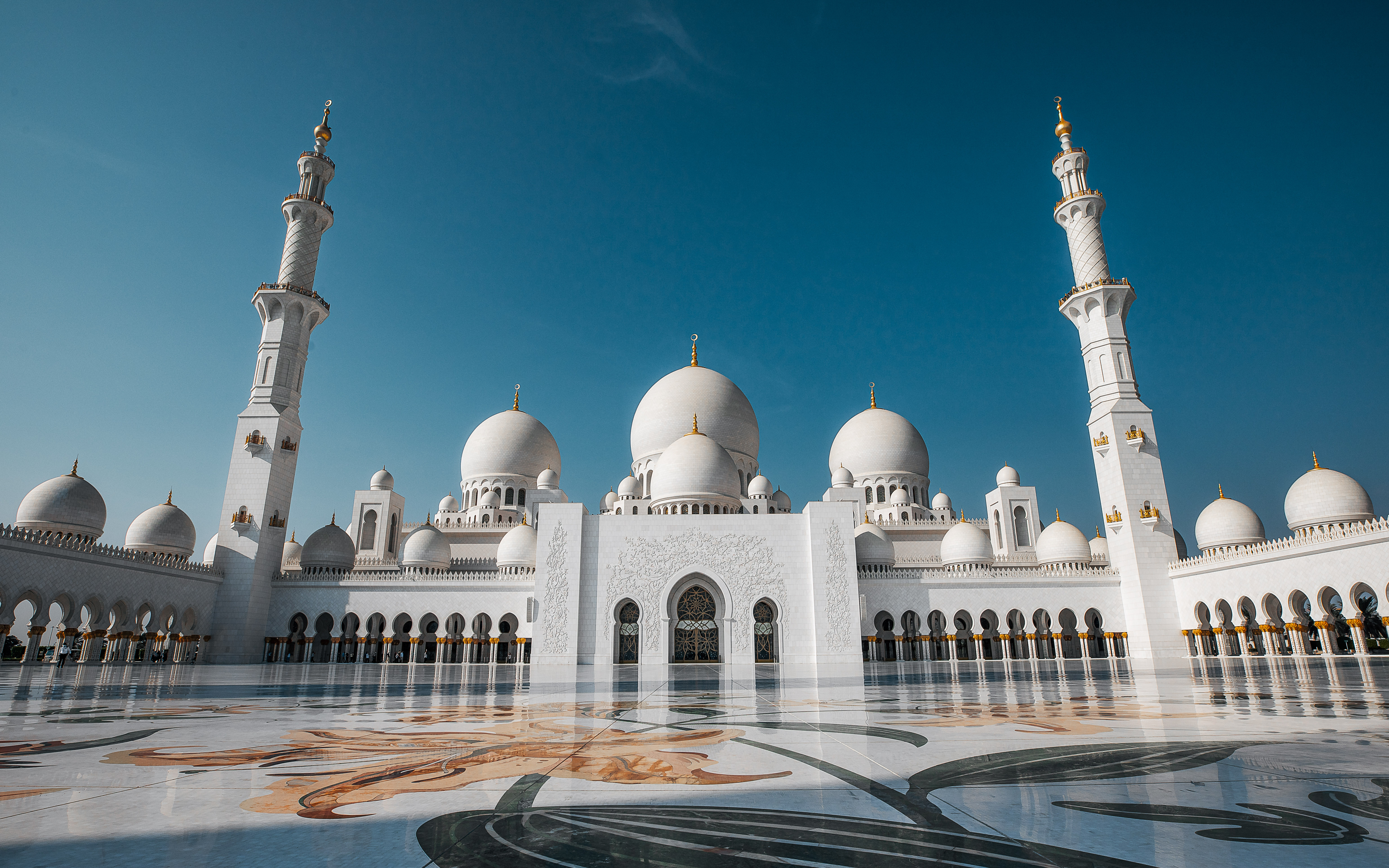 Grand Mosque Wallpaper 4K, Grand Bur