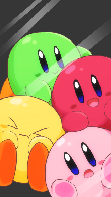 Kirby Lock Screen Wallpaper
