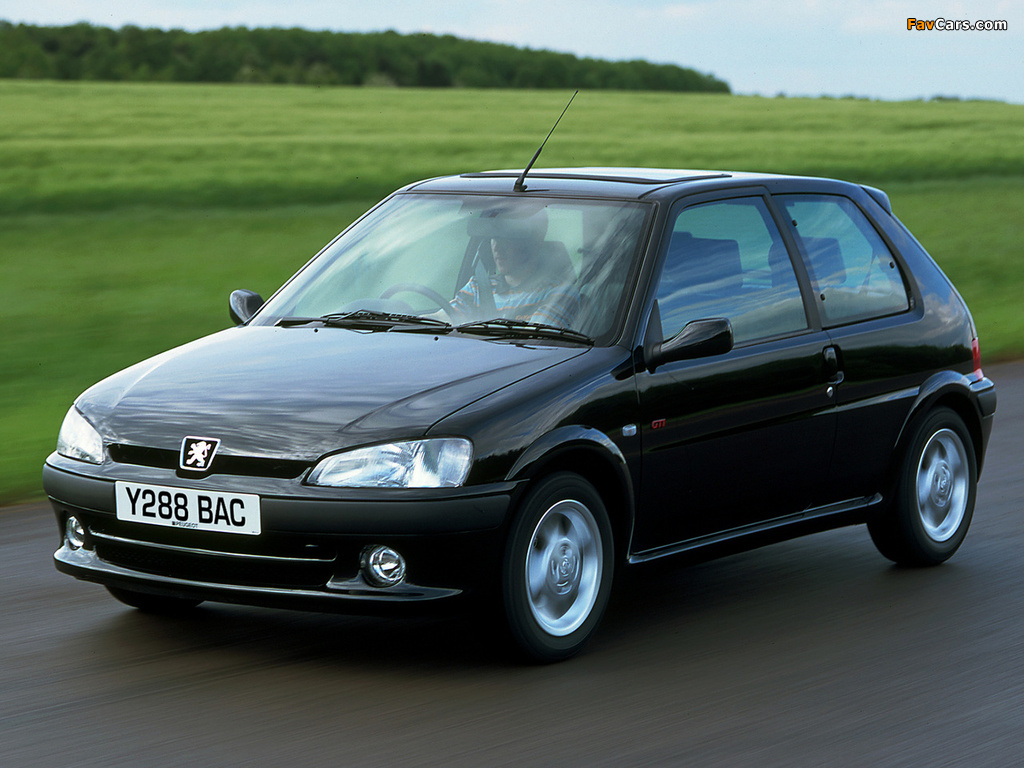 Peugeot 106 GTI UK Spec 1996–2003