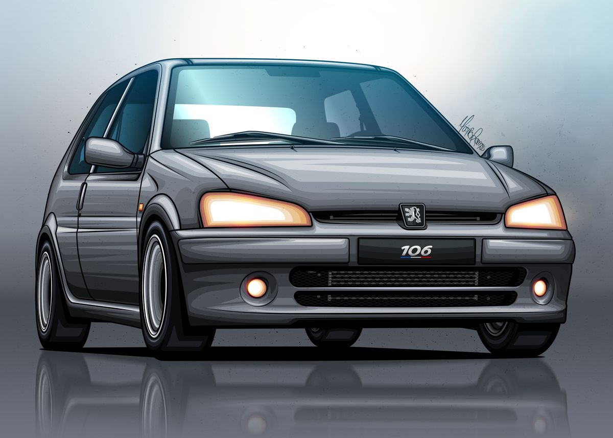 Peugeot 106 Rallye GTI' Poster, picture