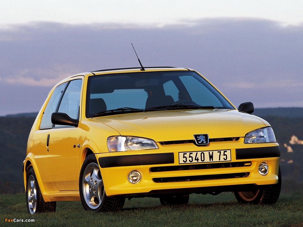 Peugeot 106 S16 1996–2003 1024x768