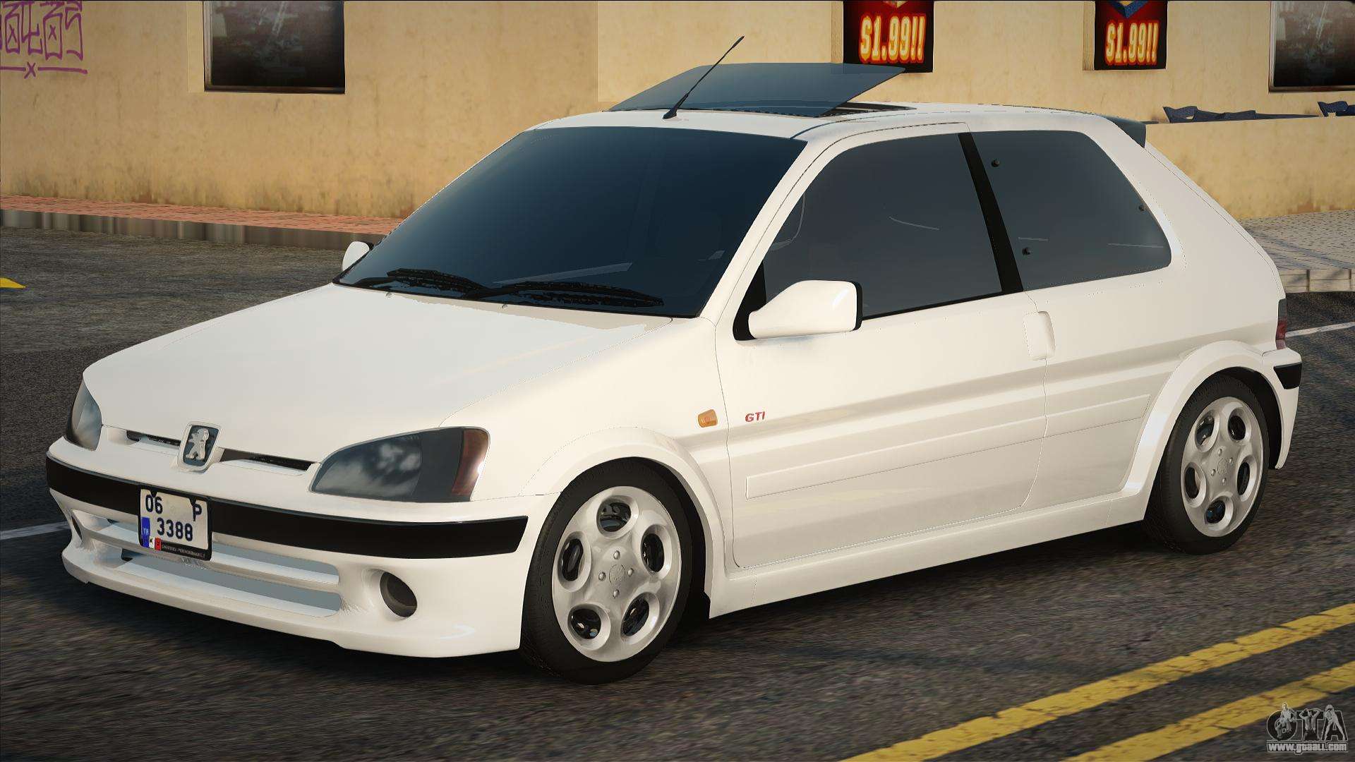 Peugeot 106 GTI Private for GTA San Andreas