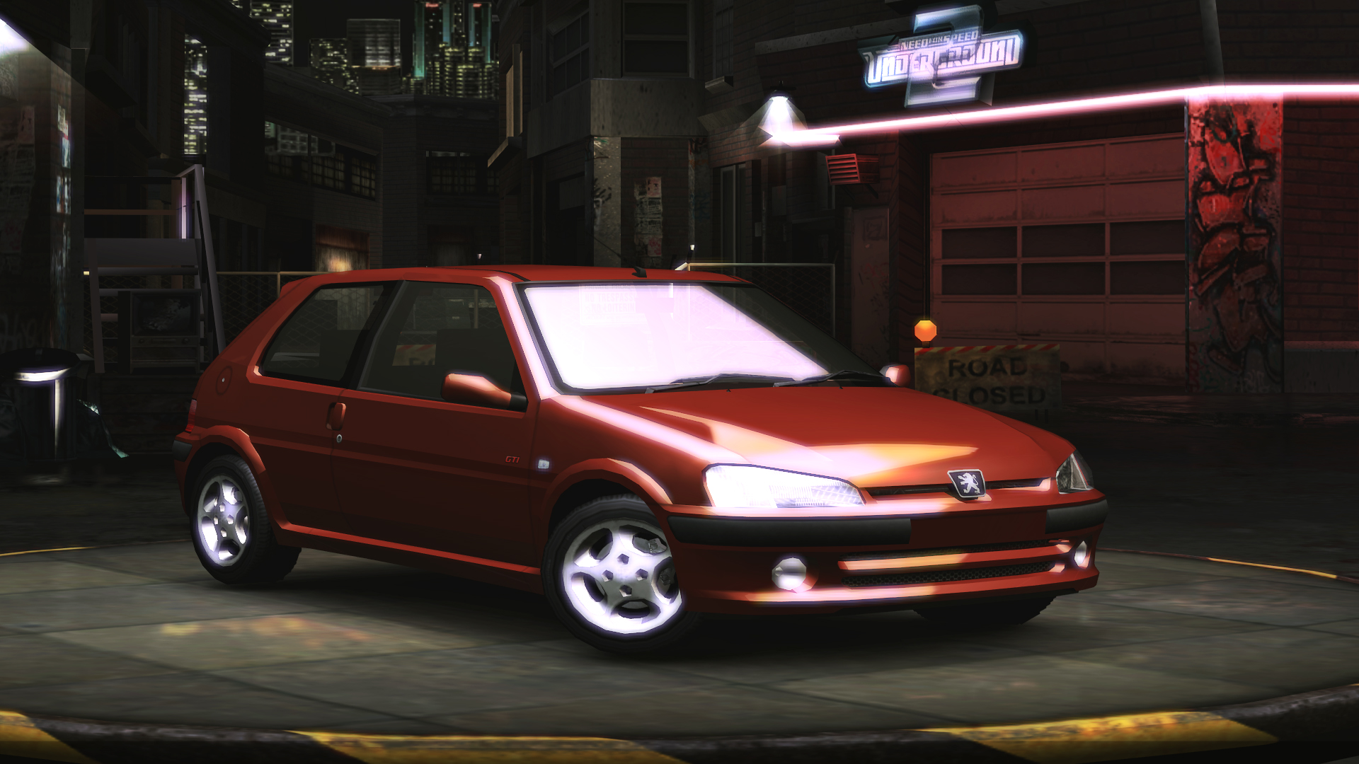 Peugeot 106. Need for Speed