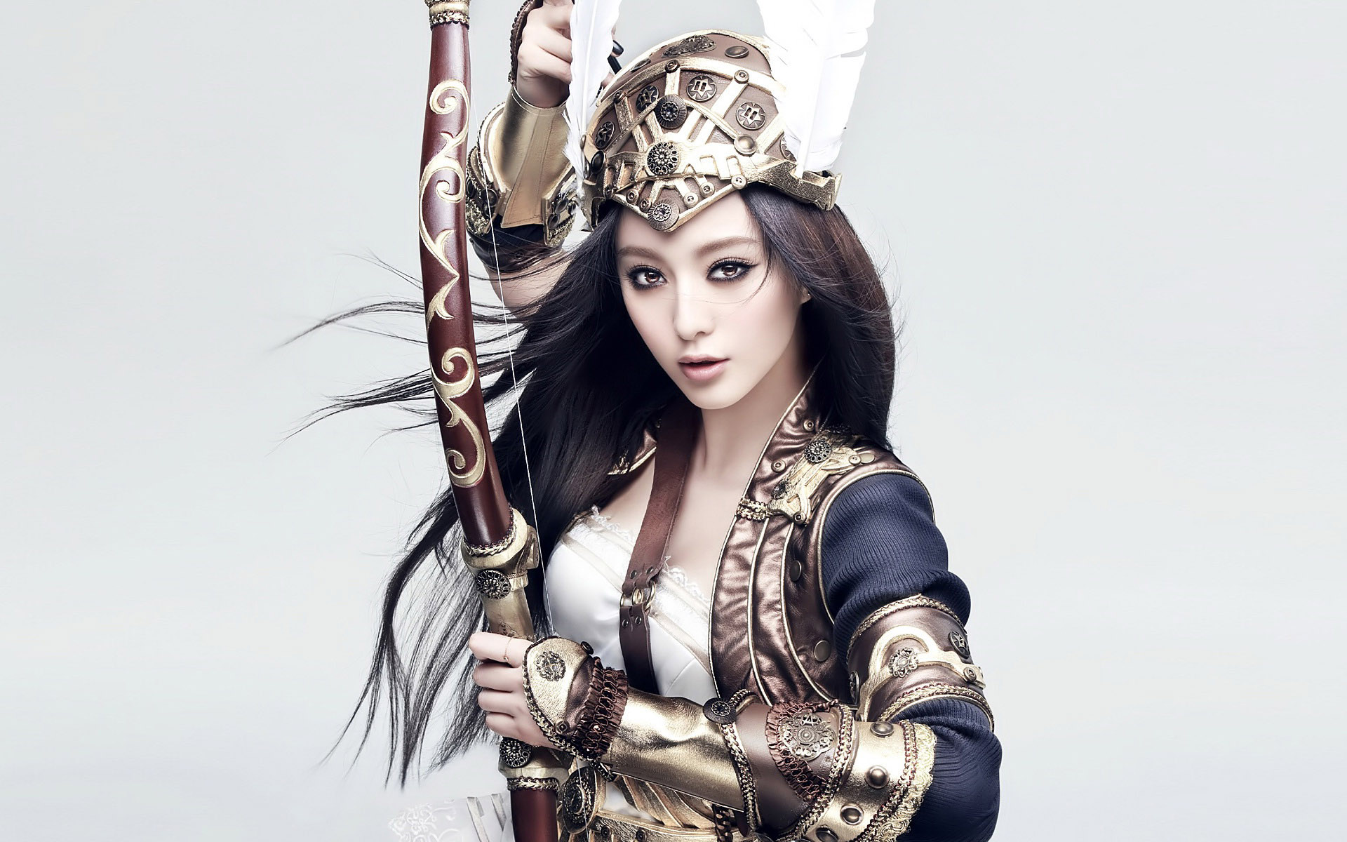 Fan Bingbing Chinese Actress with Bow
