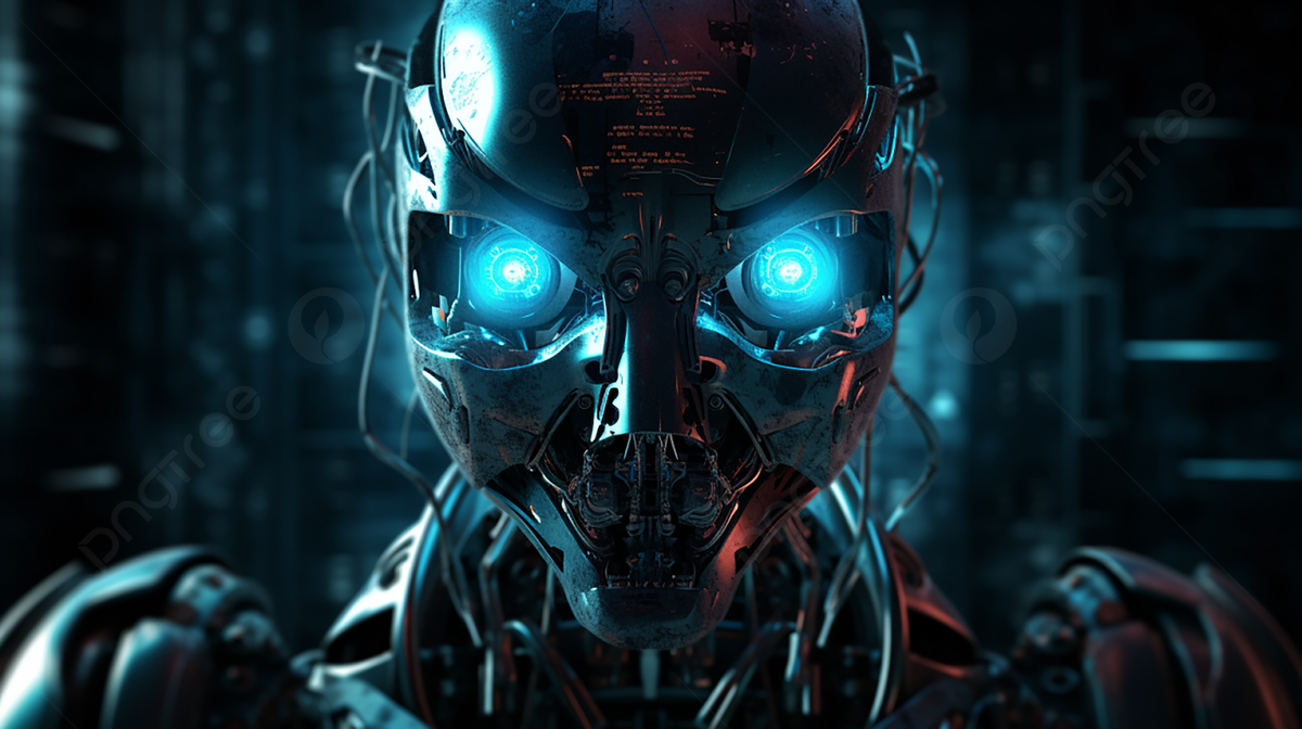 Robotic Technology Futuristic Texture