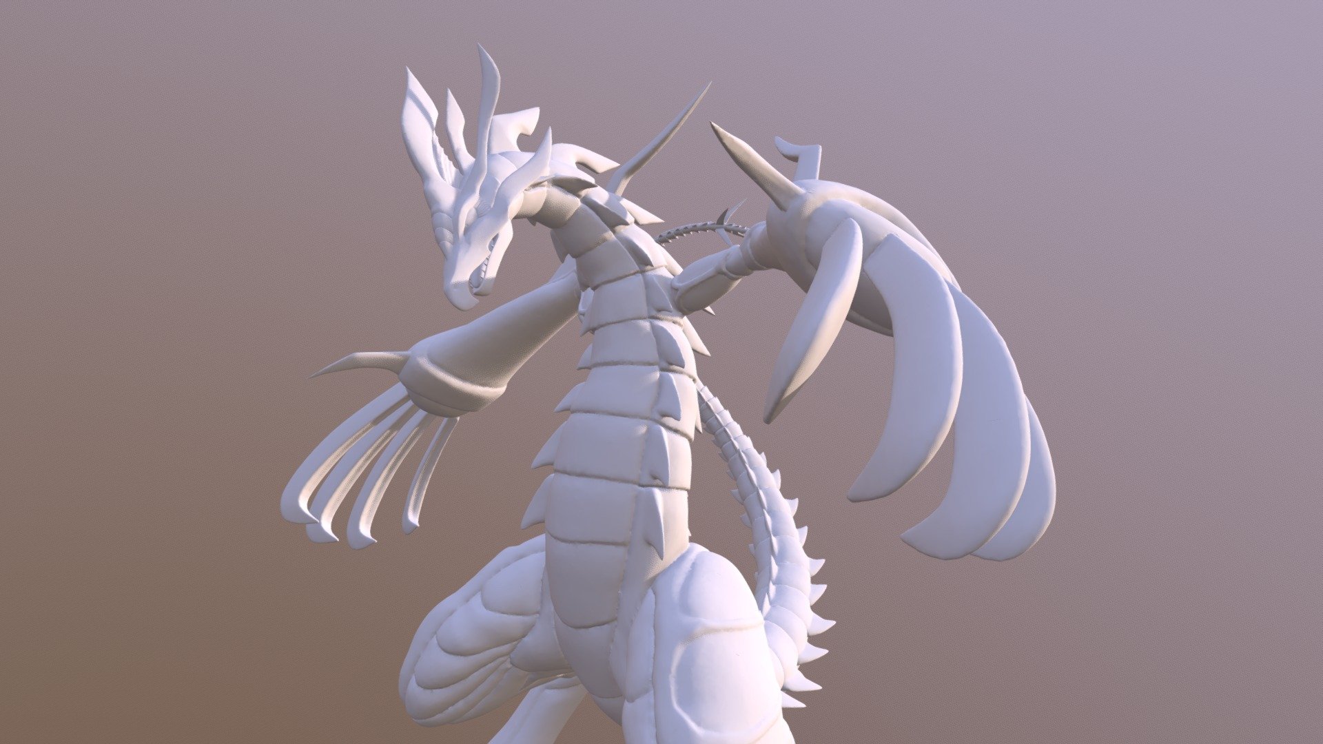 Dragoon Lowpoly Free 3D
