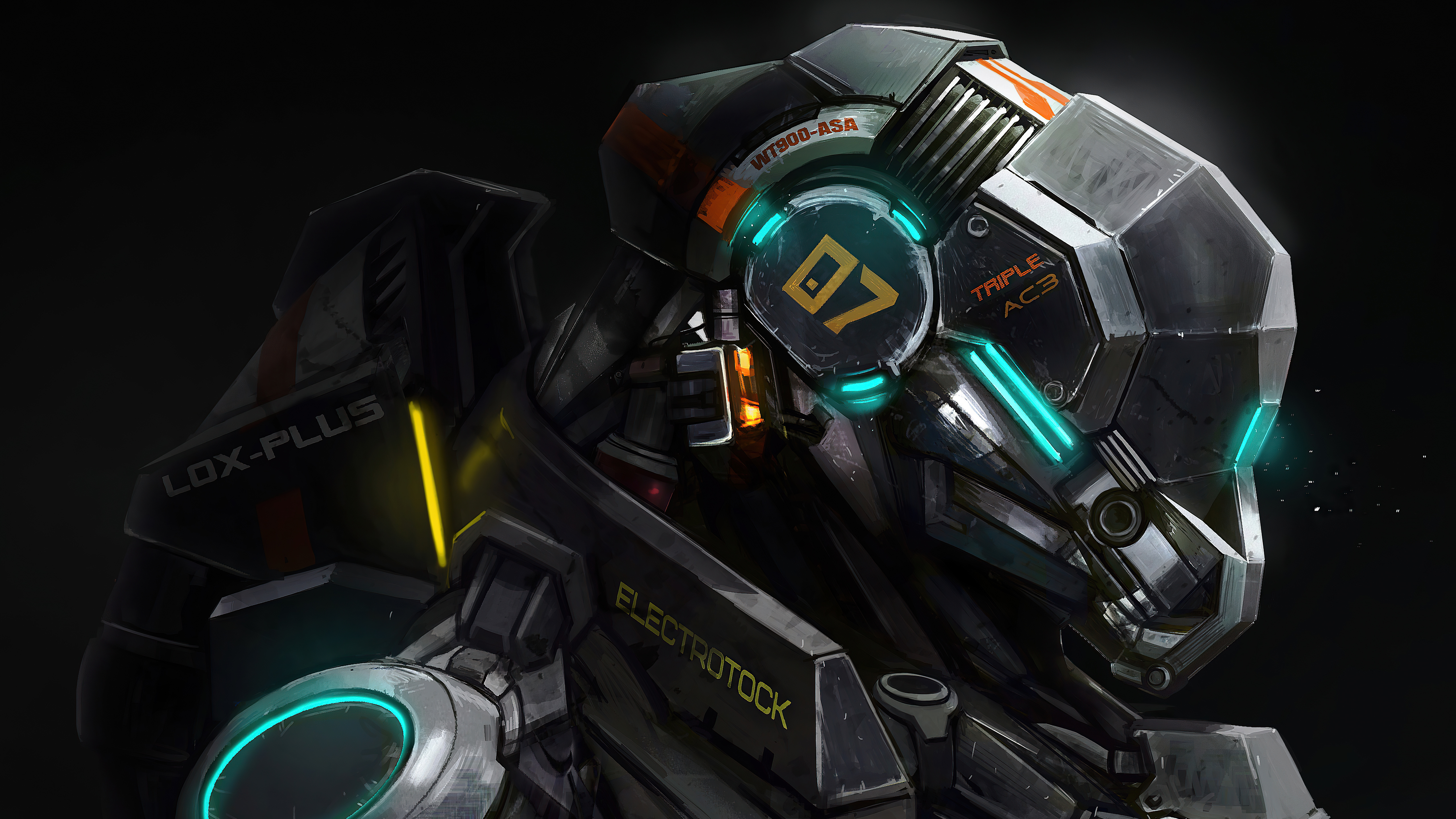 Sci Fi Robot 4k Ultra HD Wallpaper