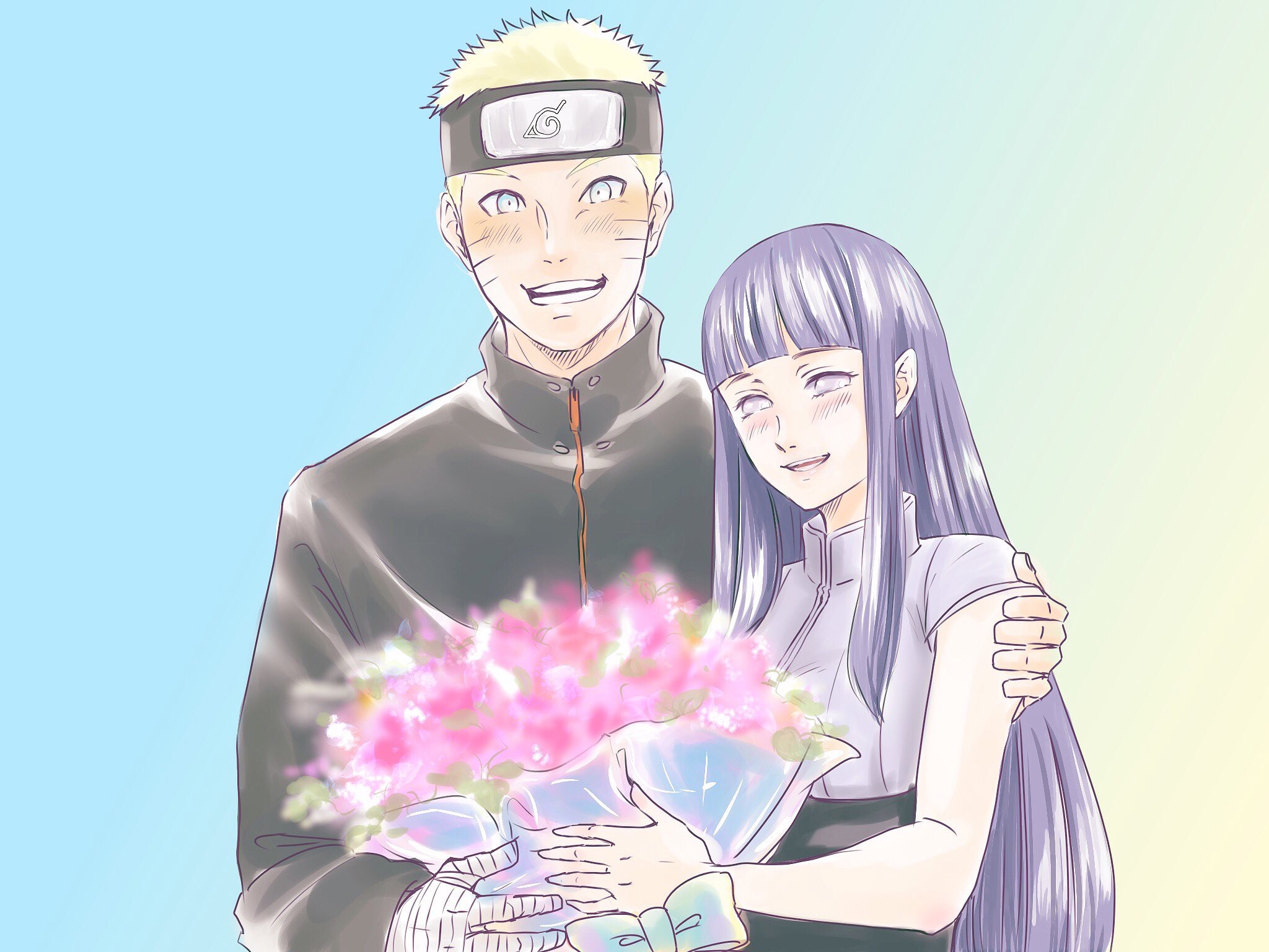Hinata Hyuga Naruto Uzumaki Anime