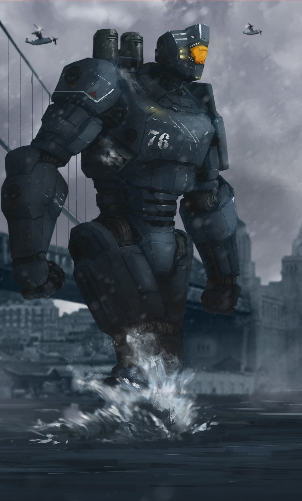 Scifi Futuristic Robot iPhone