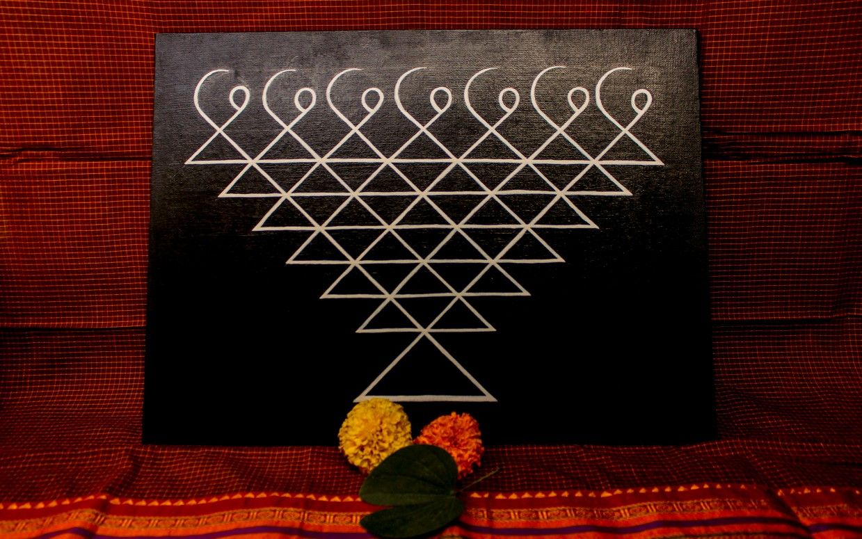 Saraswati yantra #saraswatiillustration