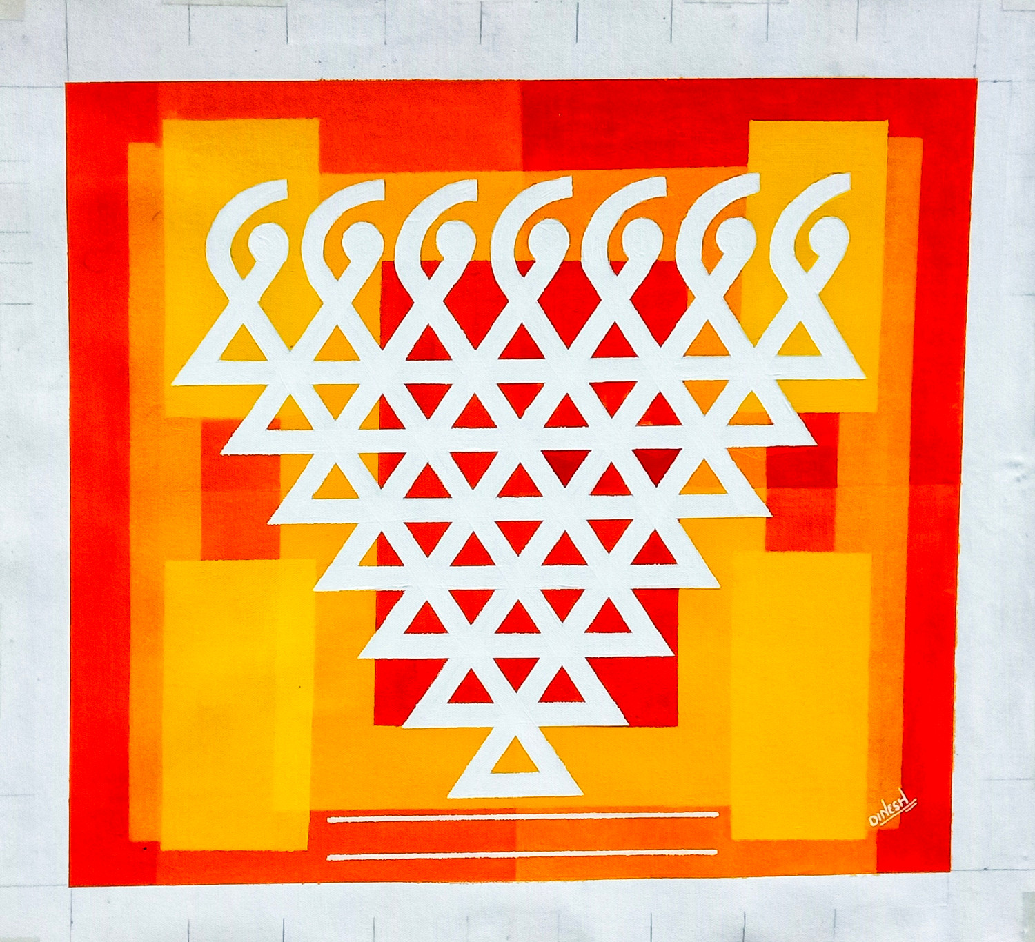 Buy Shri Saraswati yantra 03 Handmade