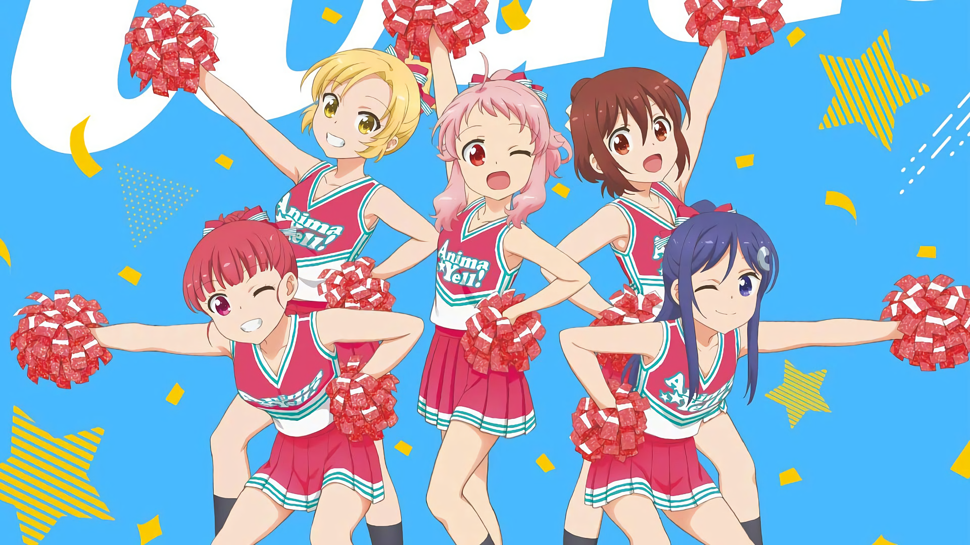Download Anime Anima Yell! HD Wallpaper