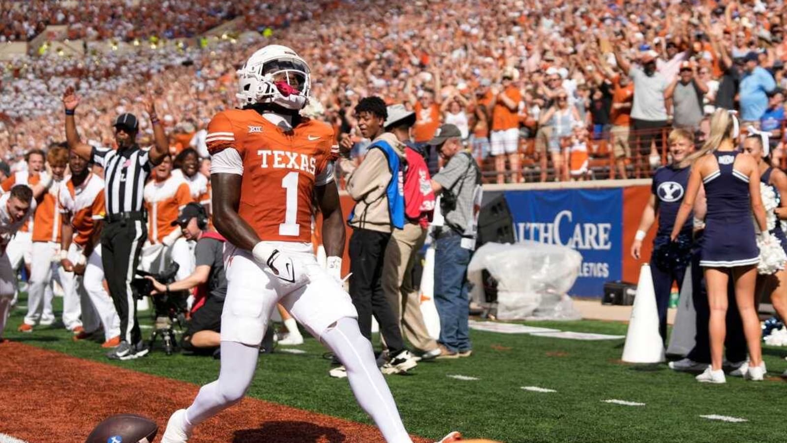 Xavier Worthy Big 12 Named Player