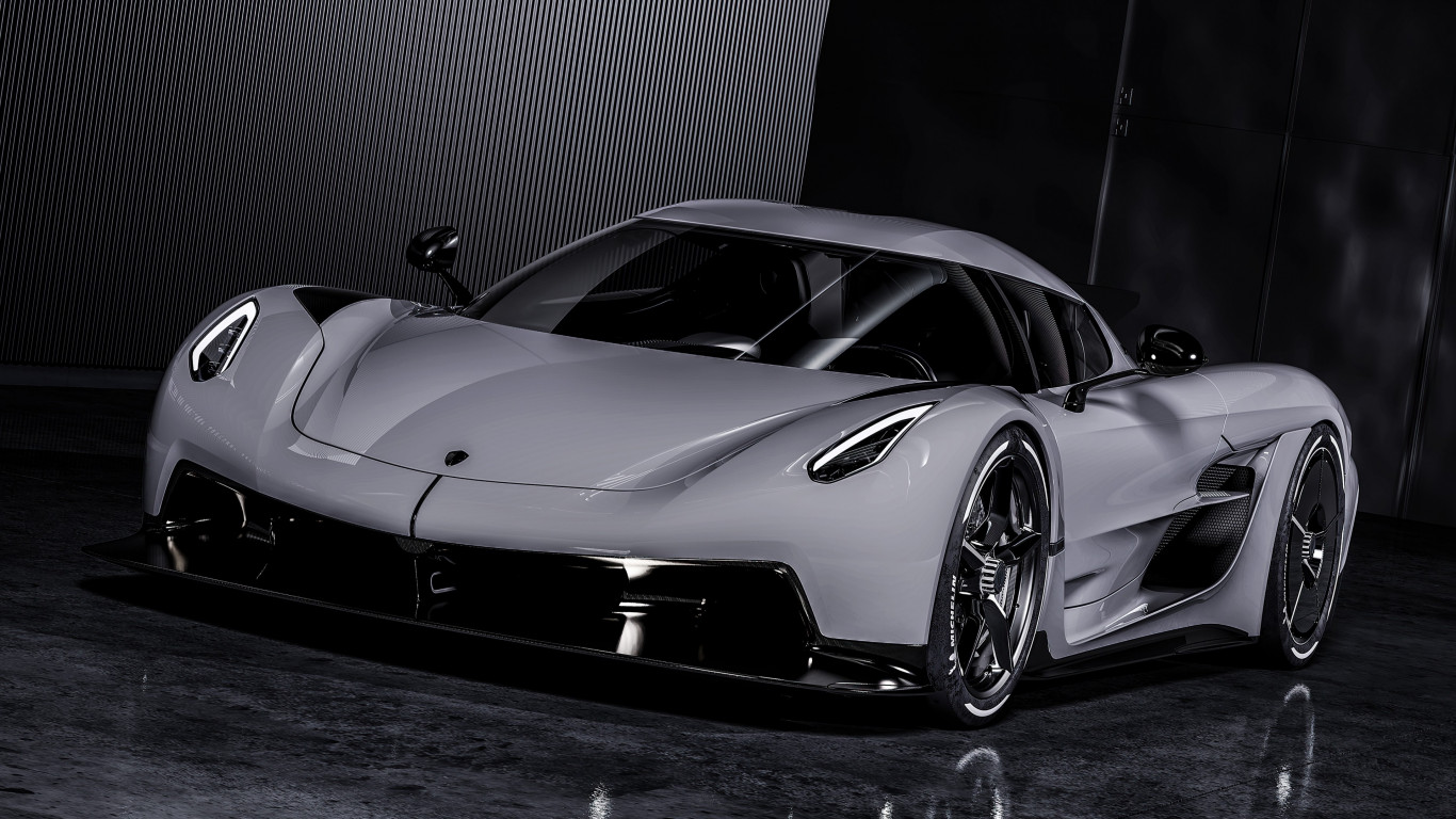 Koenigsegg Jesko Absolut 1366x768