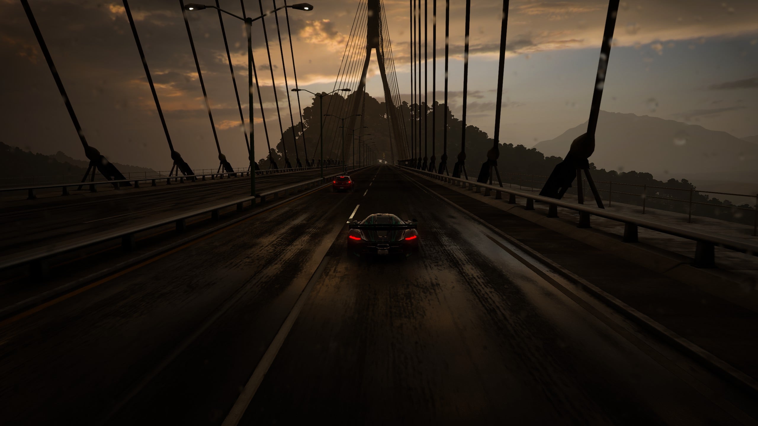 Koenigsegg Jesko on a Bridge 2560x1440