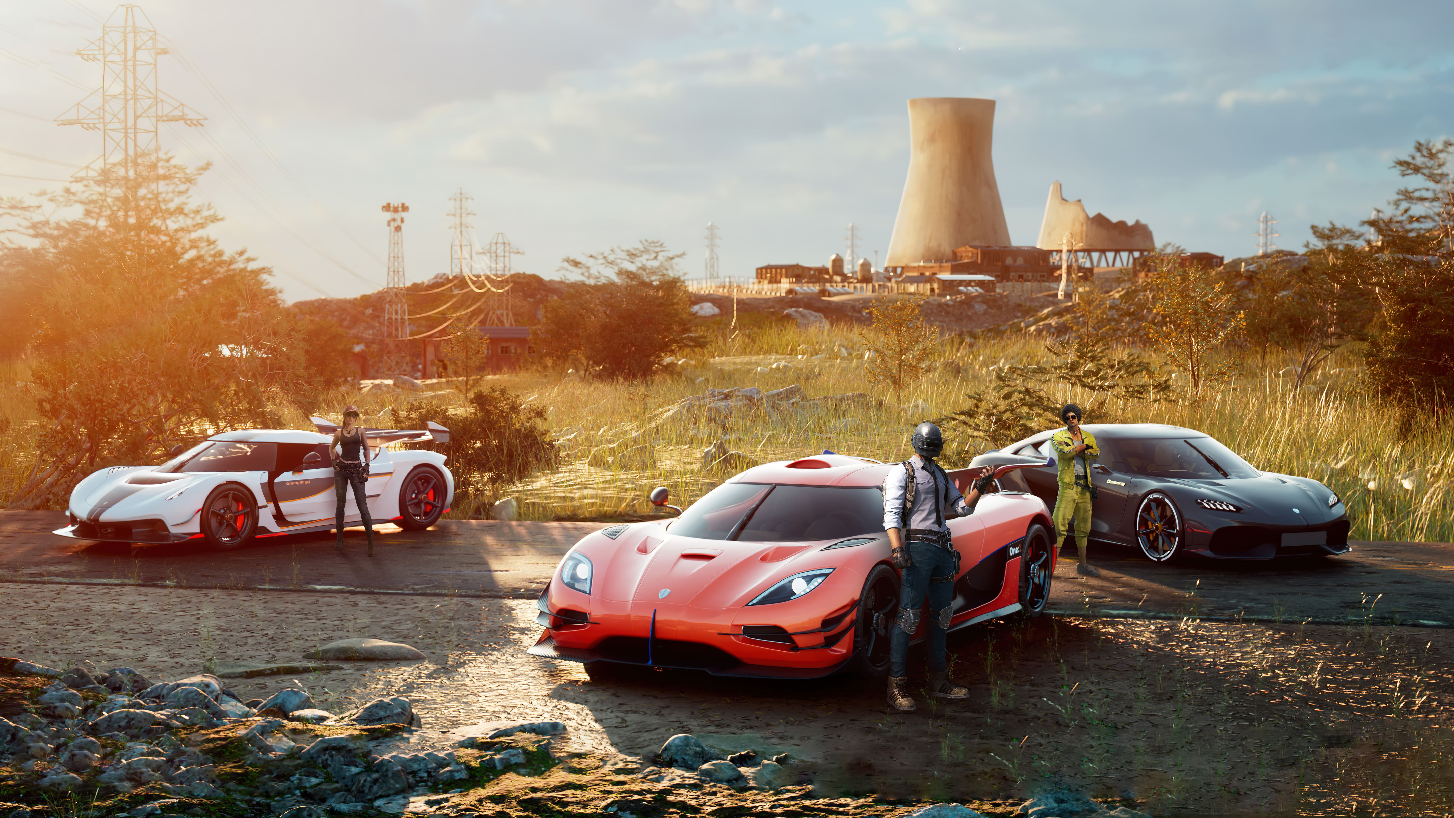 Pubg X Koenigsegg Wallpaper, HD Games