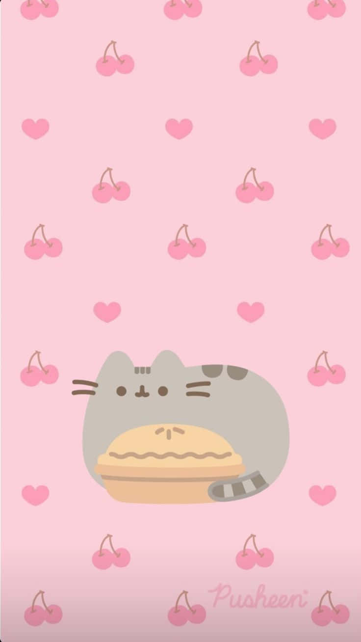 Cute Pusheen Wallpaper