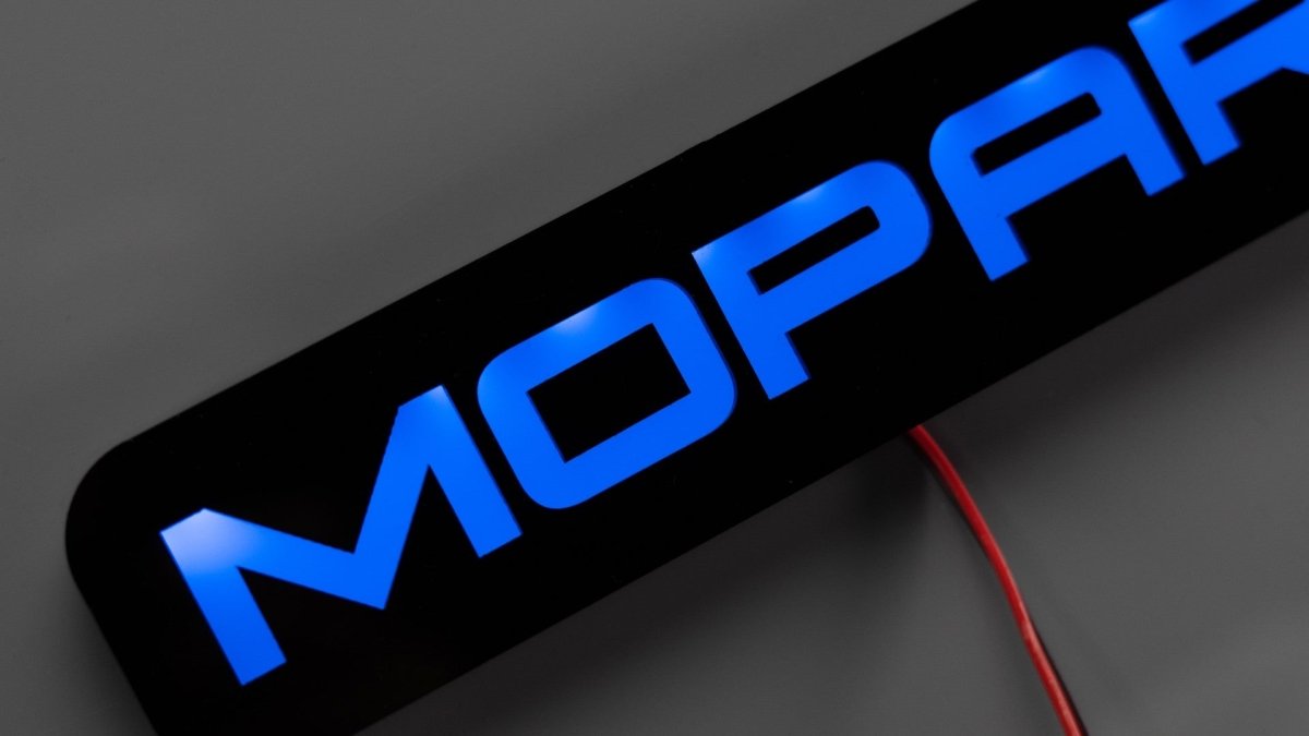 Mopar® LED Illuminated Badge or