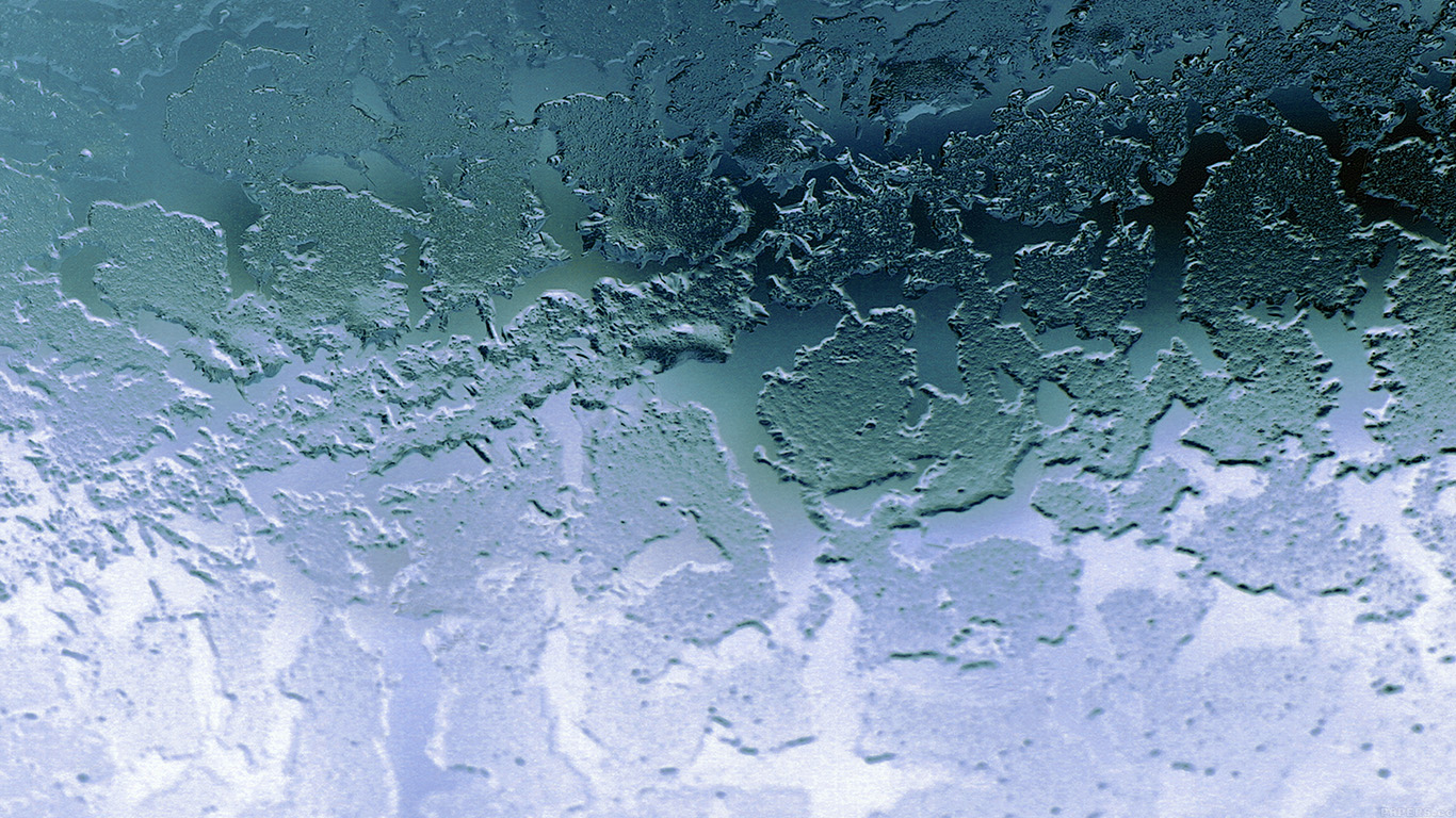 Icy Crystal Texture White Window