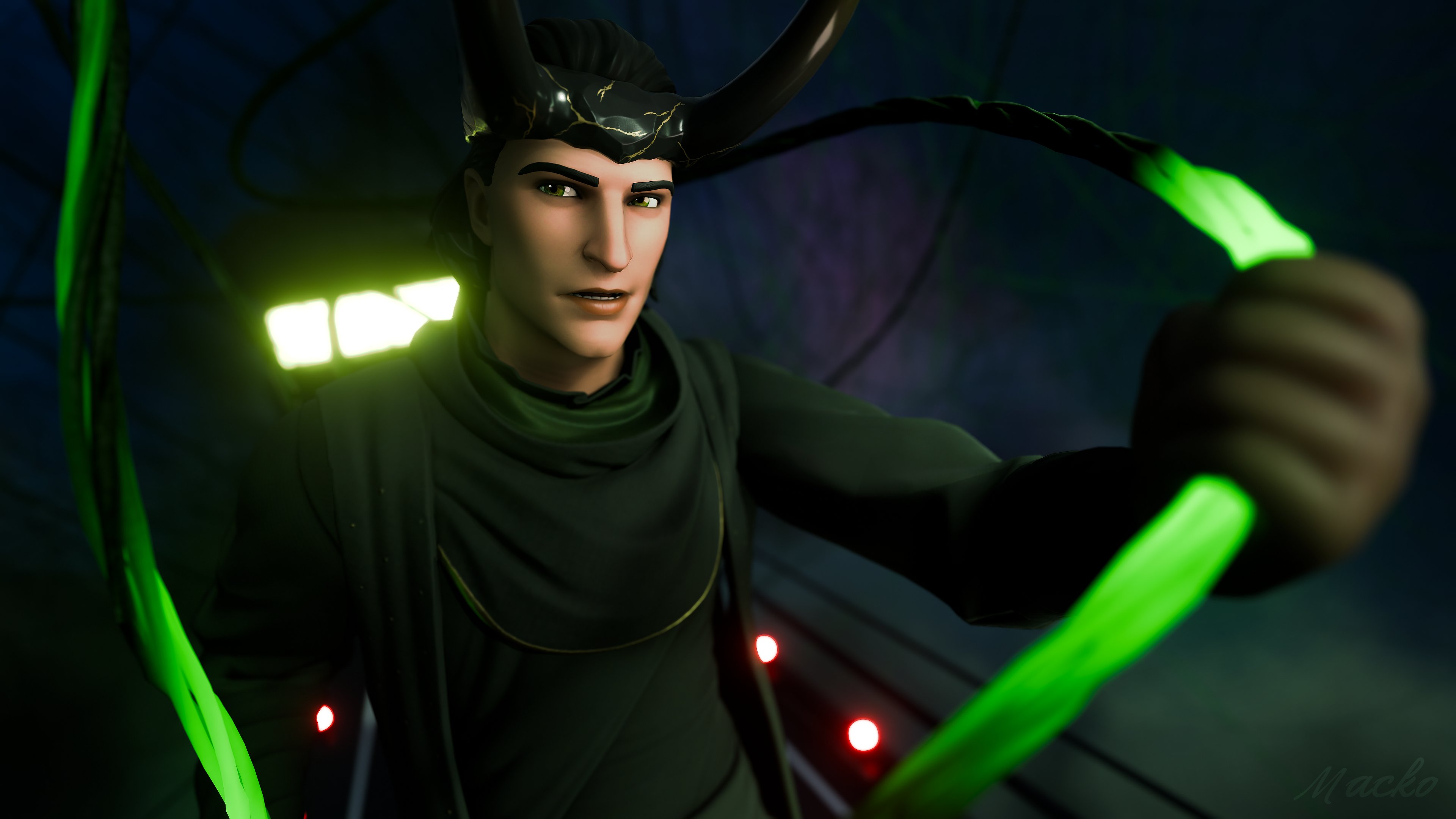 Loki, God of Stories Fortnite wallpaper