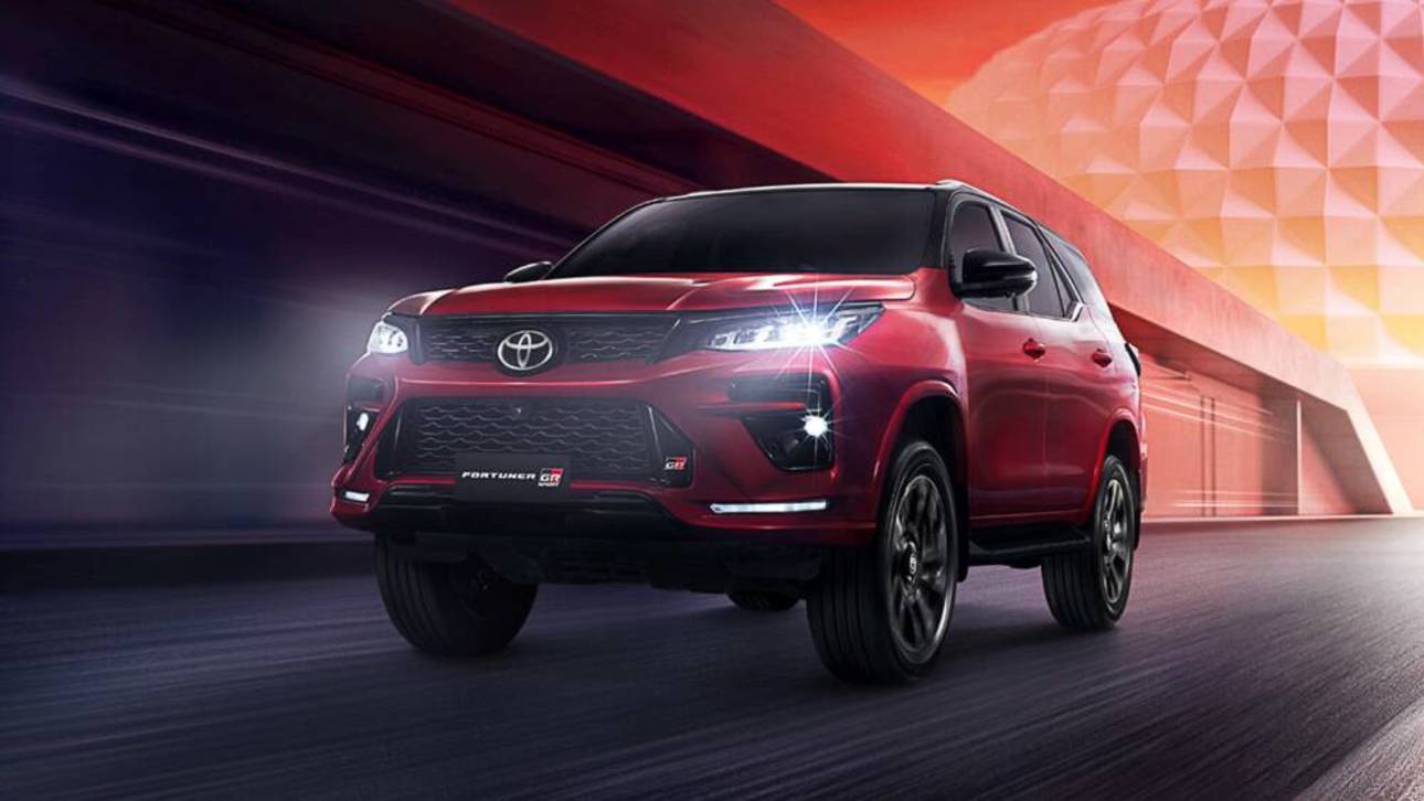 Toyota Fortuner GR Sport looks mean