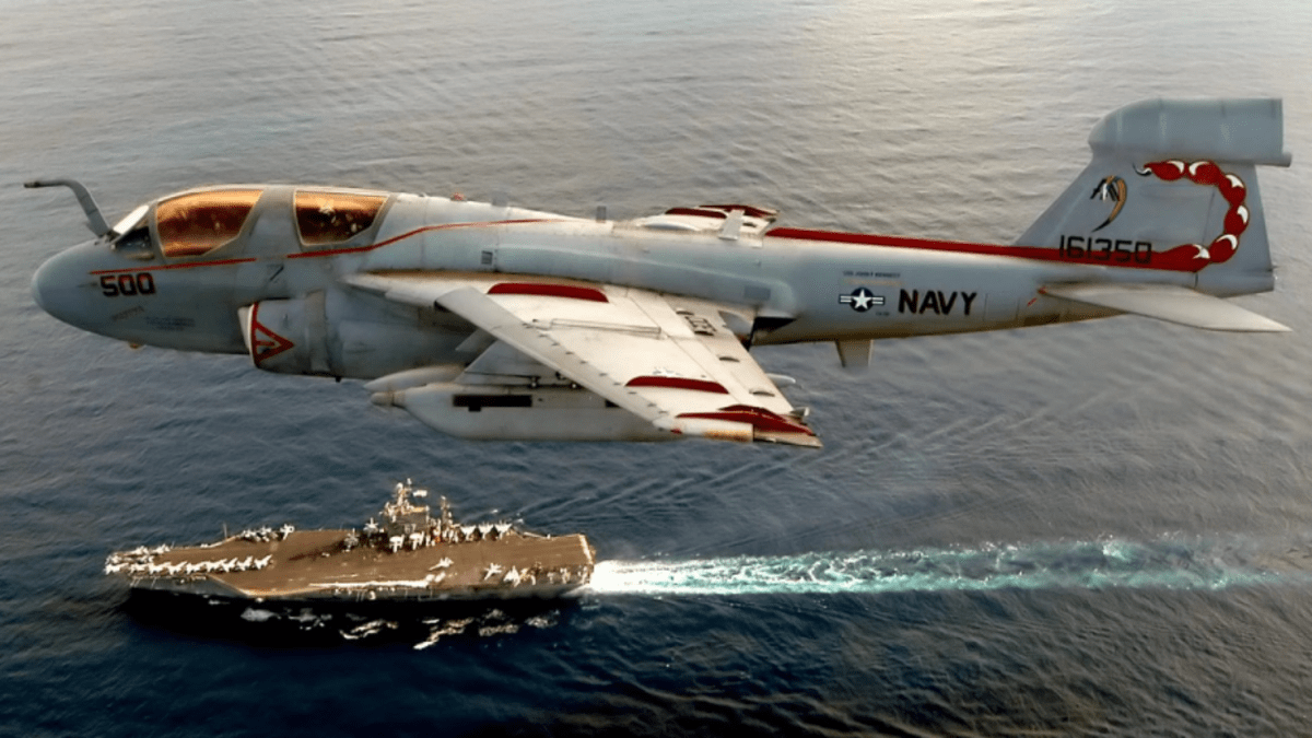 The Navy's A 6 Intruder Attack Bomber
