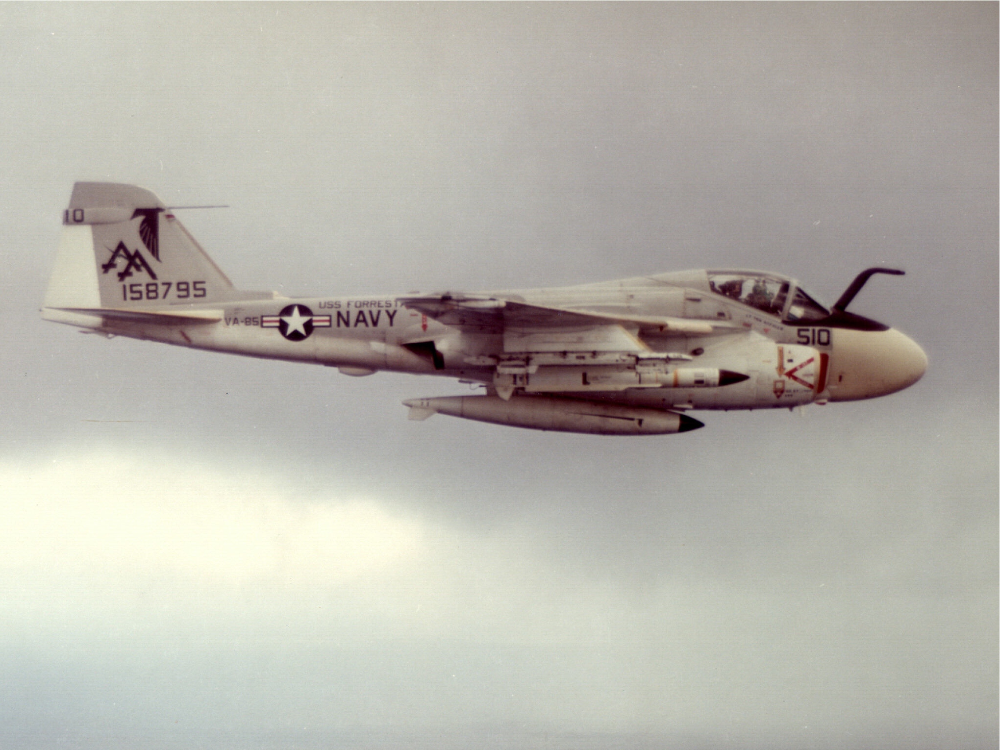 A 6E Intruder Of VA 85 In Flight