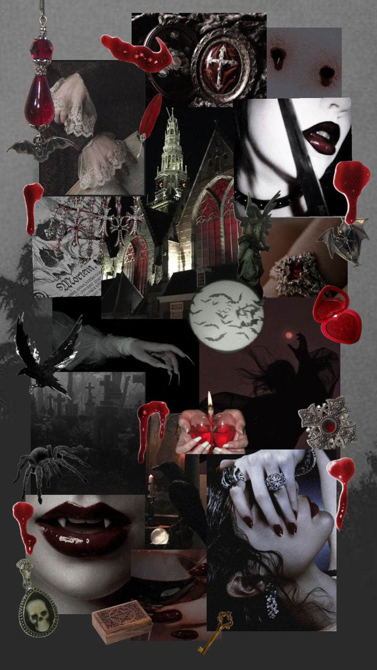 vampirecore #vampires #collage