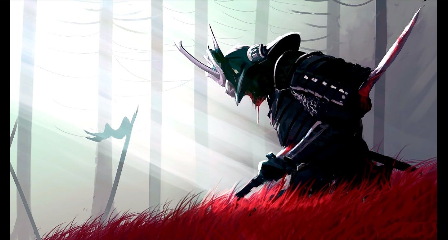 Super Heros. Samurai wallpaper