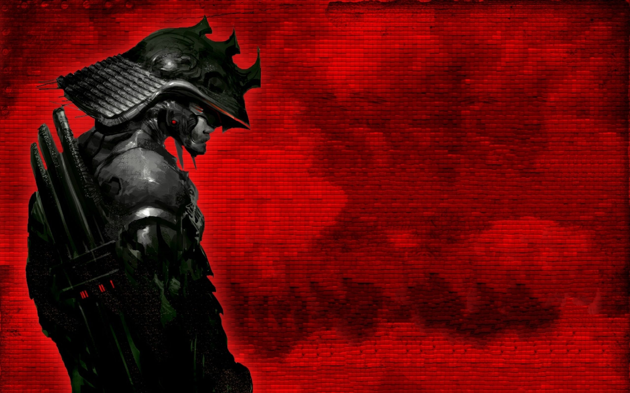 Samurai wallpaper, Fantasy samurai