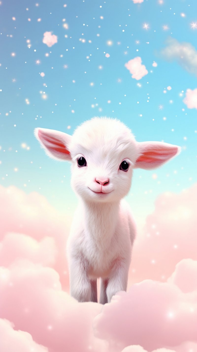 Baby Goat Illustration Image. Free